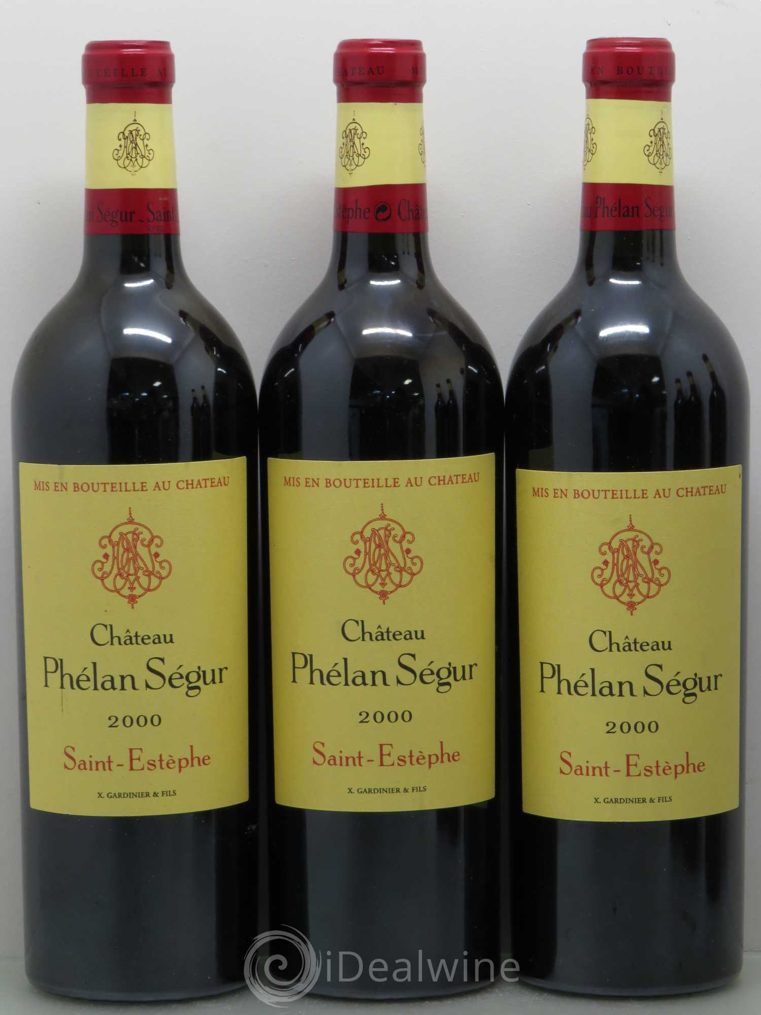 Château Phélan Ségur 2000 - Lot de 6 bouteilles - 1