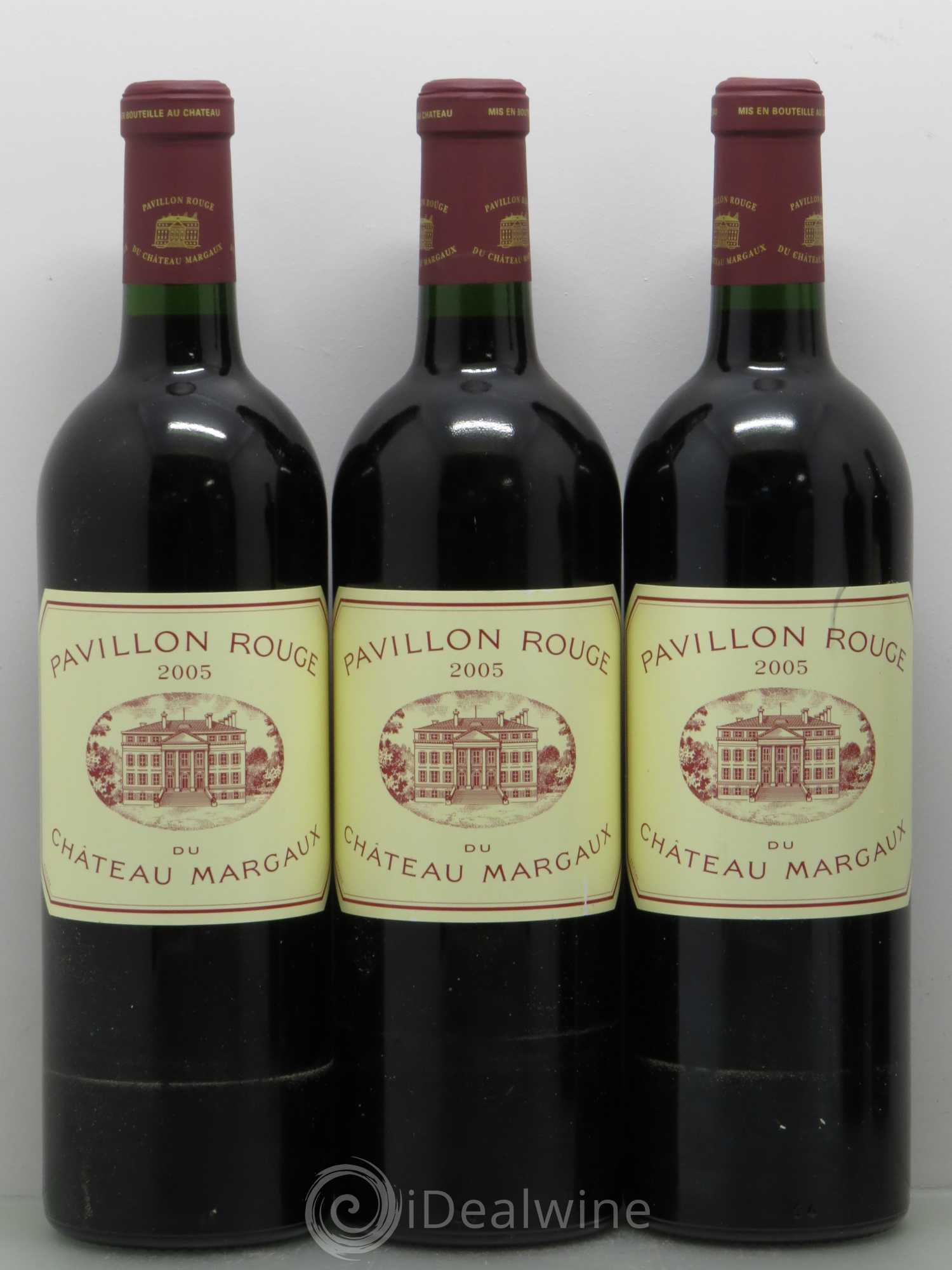 Pavillon Rouge du Château Margaux Second Vin 2005 - Lot de 5 bouteilles - 1