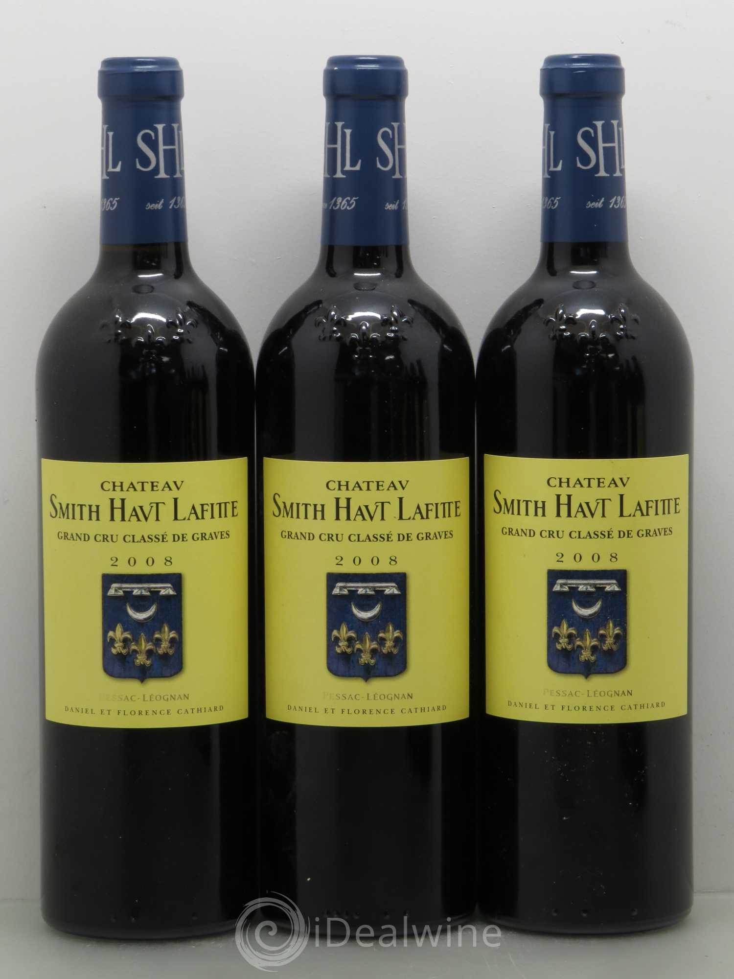 Château Smith Haut Lafitte Cru Classé de Graves 2008 - Lot de 6 bouteilles - 1