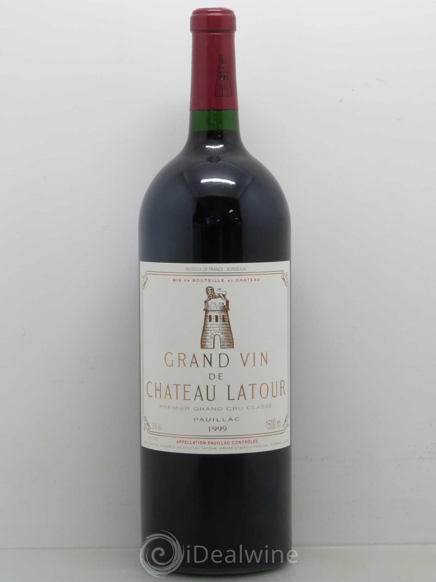 Château Latour 1er Grand Cru Classé 1999 - Lot de 1 magnum - 0