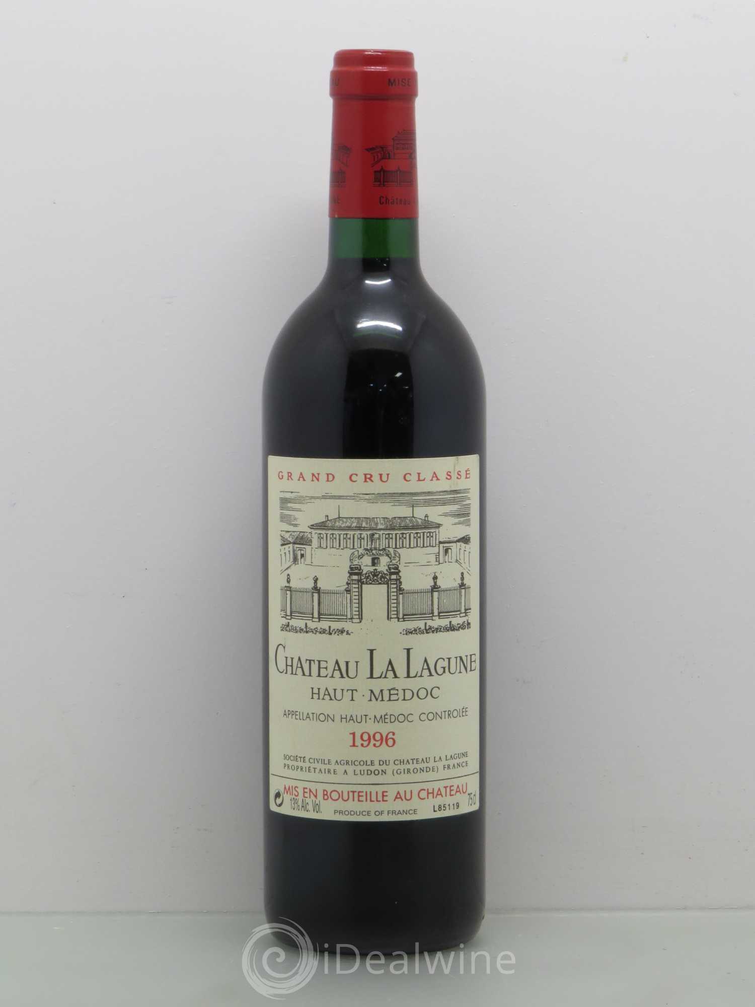Château la Lagune 3ème Grand Cru Classé 1996 - Lot de 1 bouteille - 0
