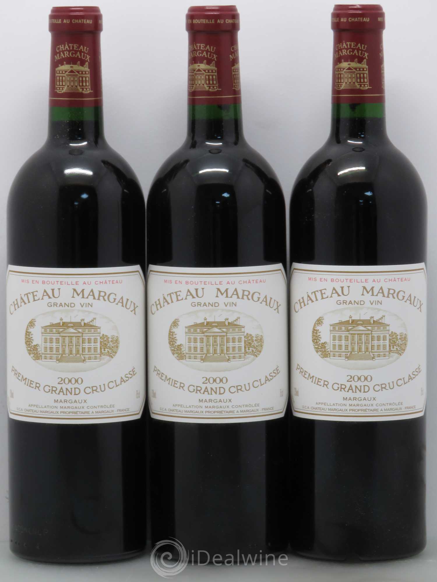 Château Margaux 1er Grand Cru Classé 2000 - Lot de 6 bouteilles - 1