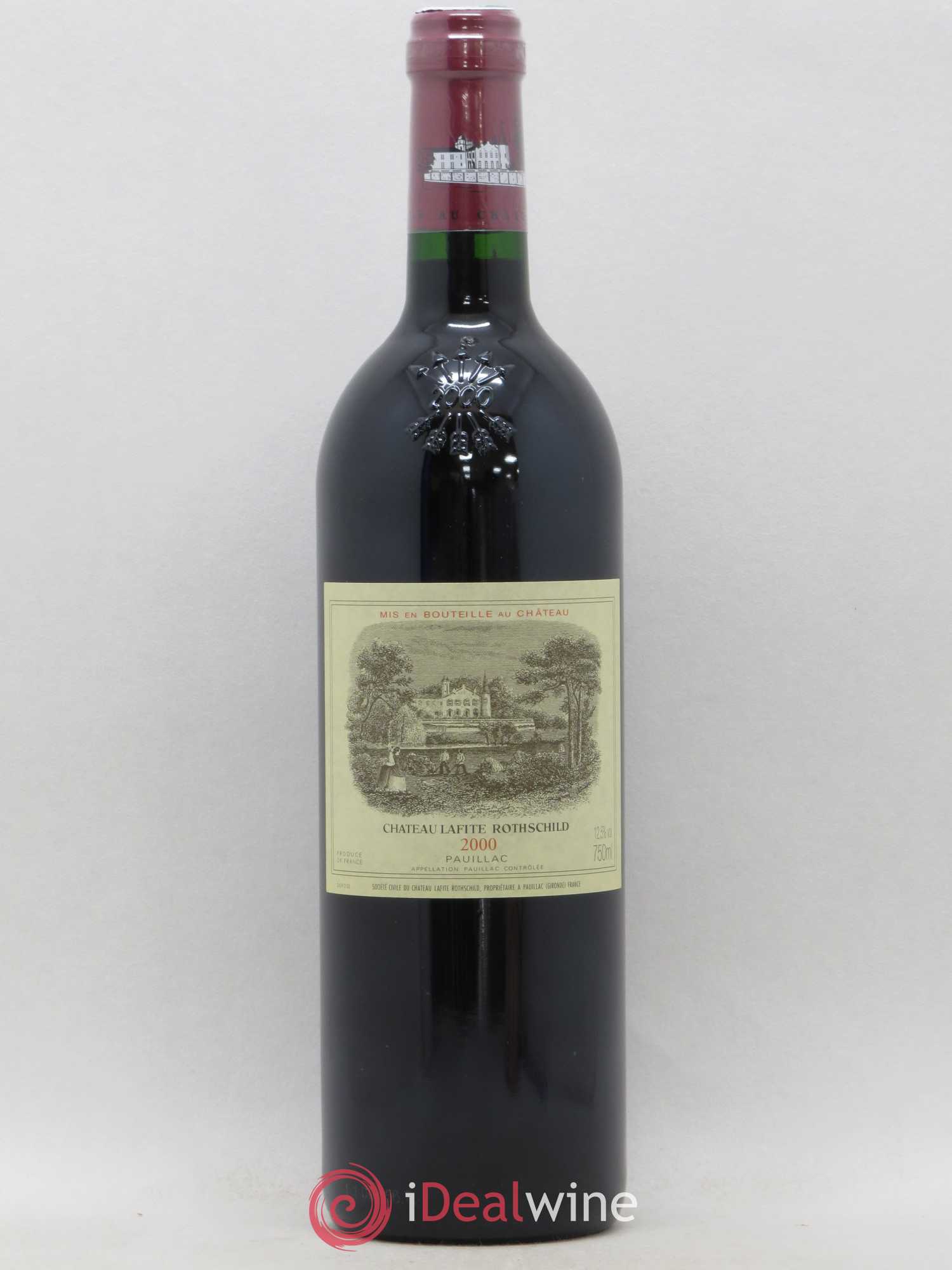 Château Lafite Rothschild 1er Grand Cru Classé 2000 - Lot de 1 bouteille - 0
