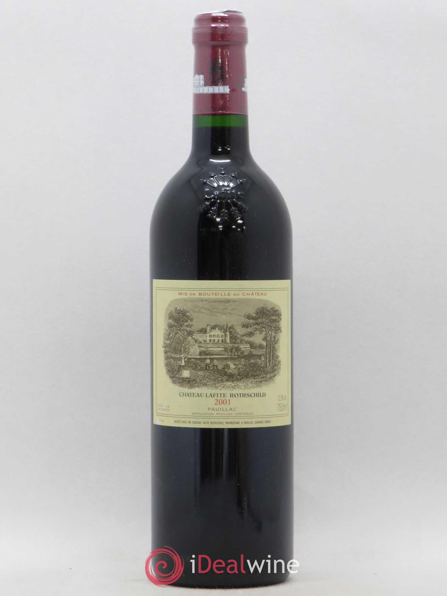 Château Lafite Rothschild 1er Grand Cru Classé 2001 - Lot de 1 bouteille - 0