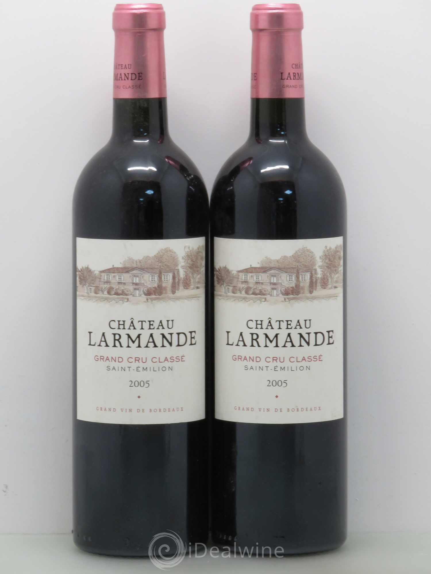 Château Larmande Grand Cru Classé 2005 - Lot de 2 bouteilles - 0