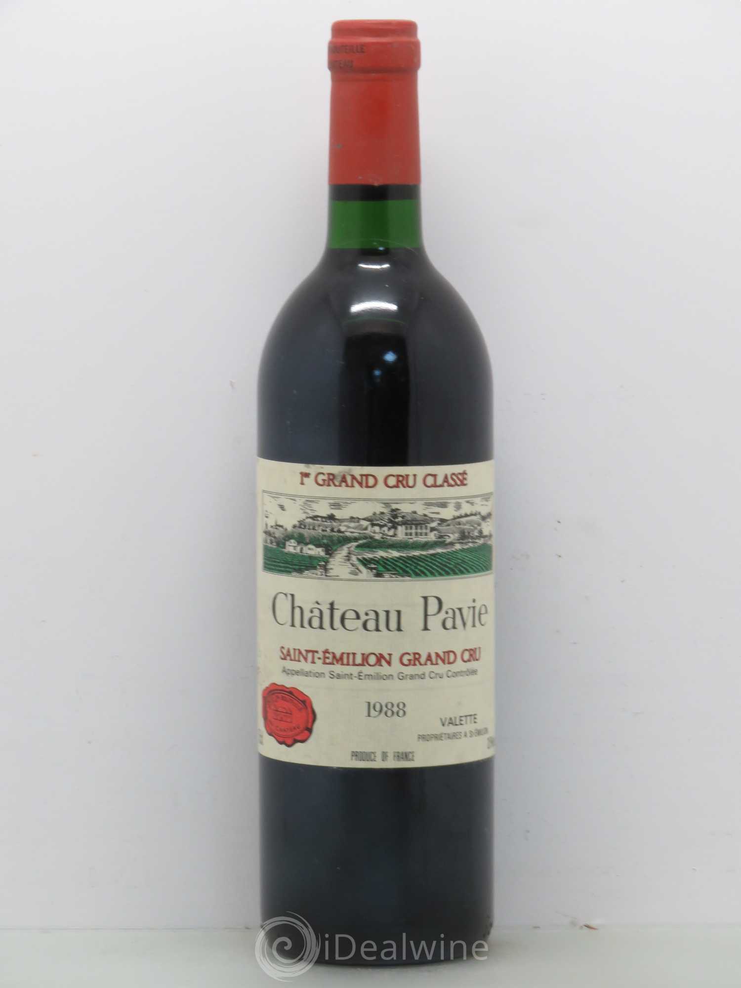 Château Pavie 1er Grand Cru Classé A 1988 - Lot de 1 bouteille - 0