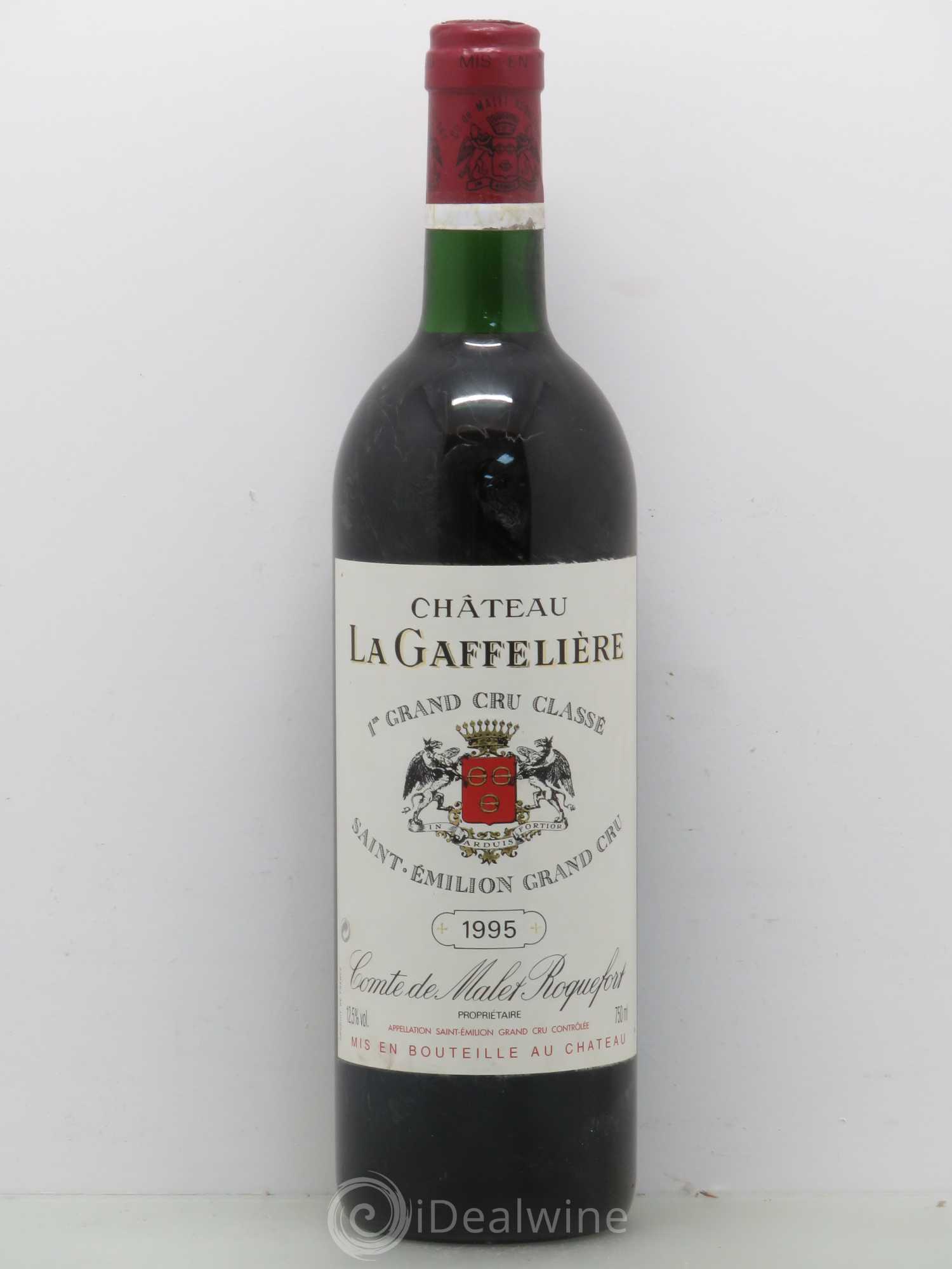 Château la Gaffelière 1er Grand Cru Classé B 1995 - Lot de 1 bouteille - 0