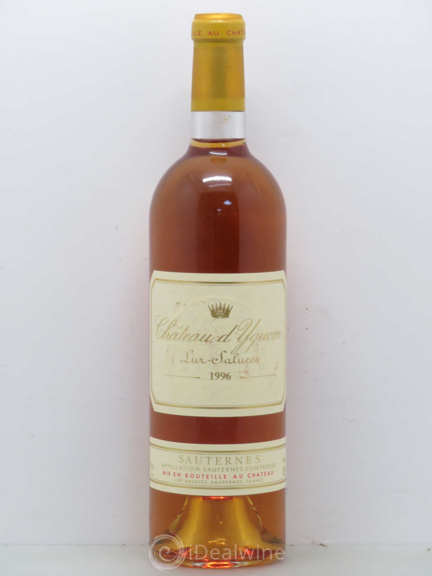 Château d' Yquem 1er Cru Classé Supérieur 1996 - Lotto di 1 bottiglia - 0