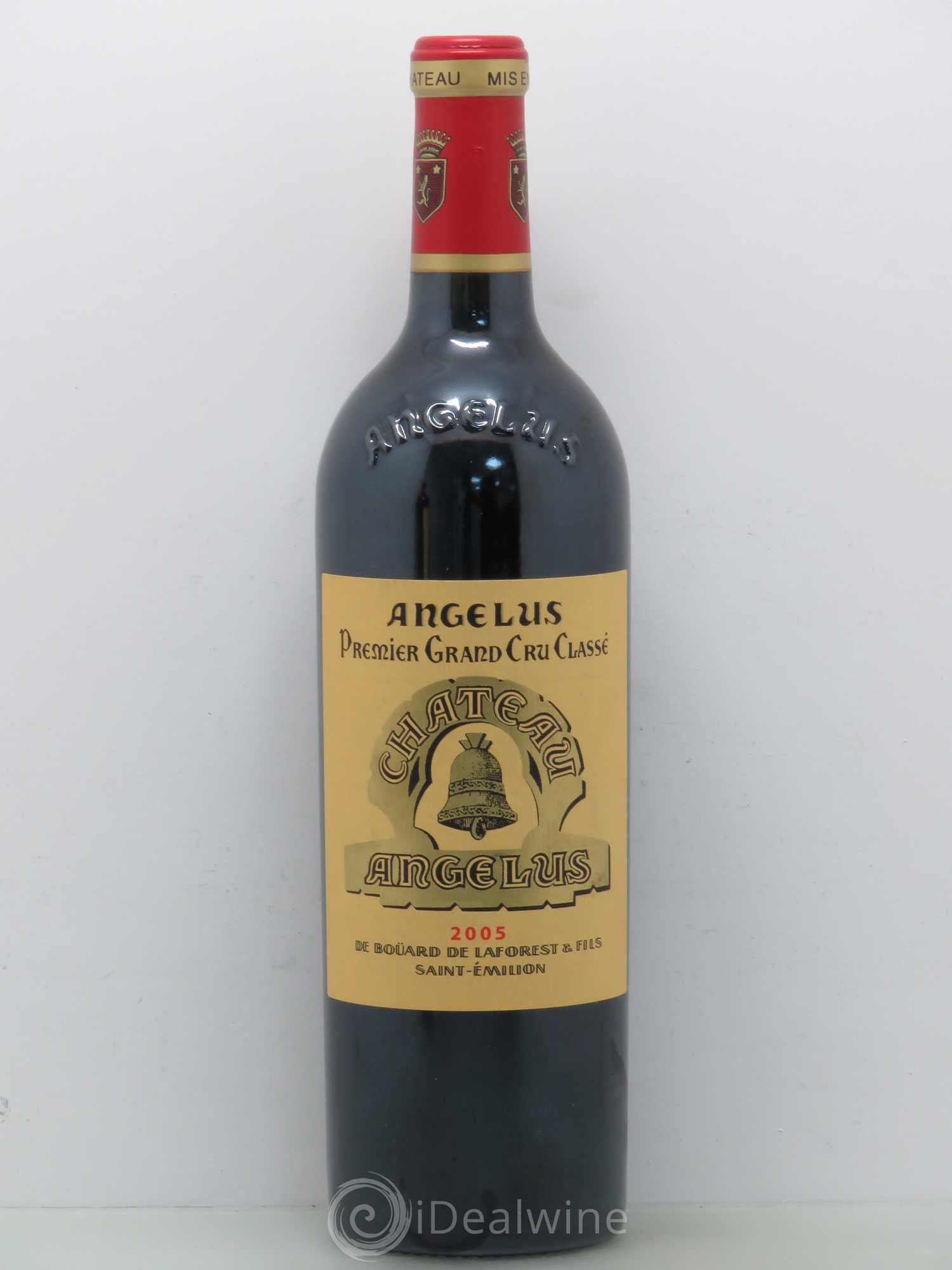 Château Angélus 1er Grand Cru Classé A 2005 - Lot de 1 bouteille - 0