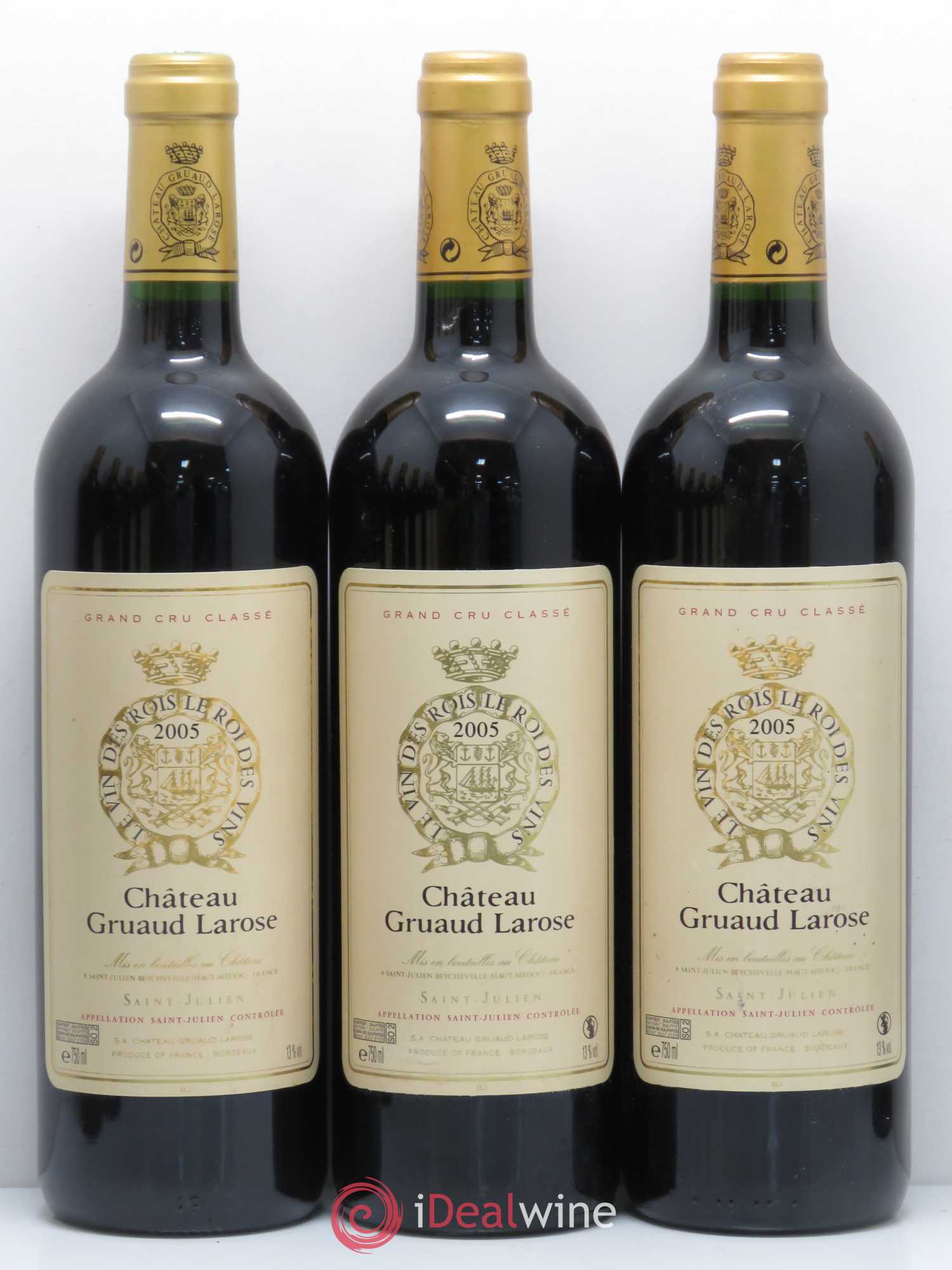 Château Gruaud Larose 2ème Grand Cru Classé 2005 - Lot de 12 bouteilles - 2