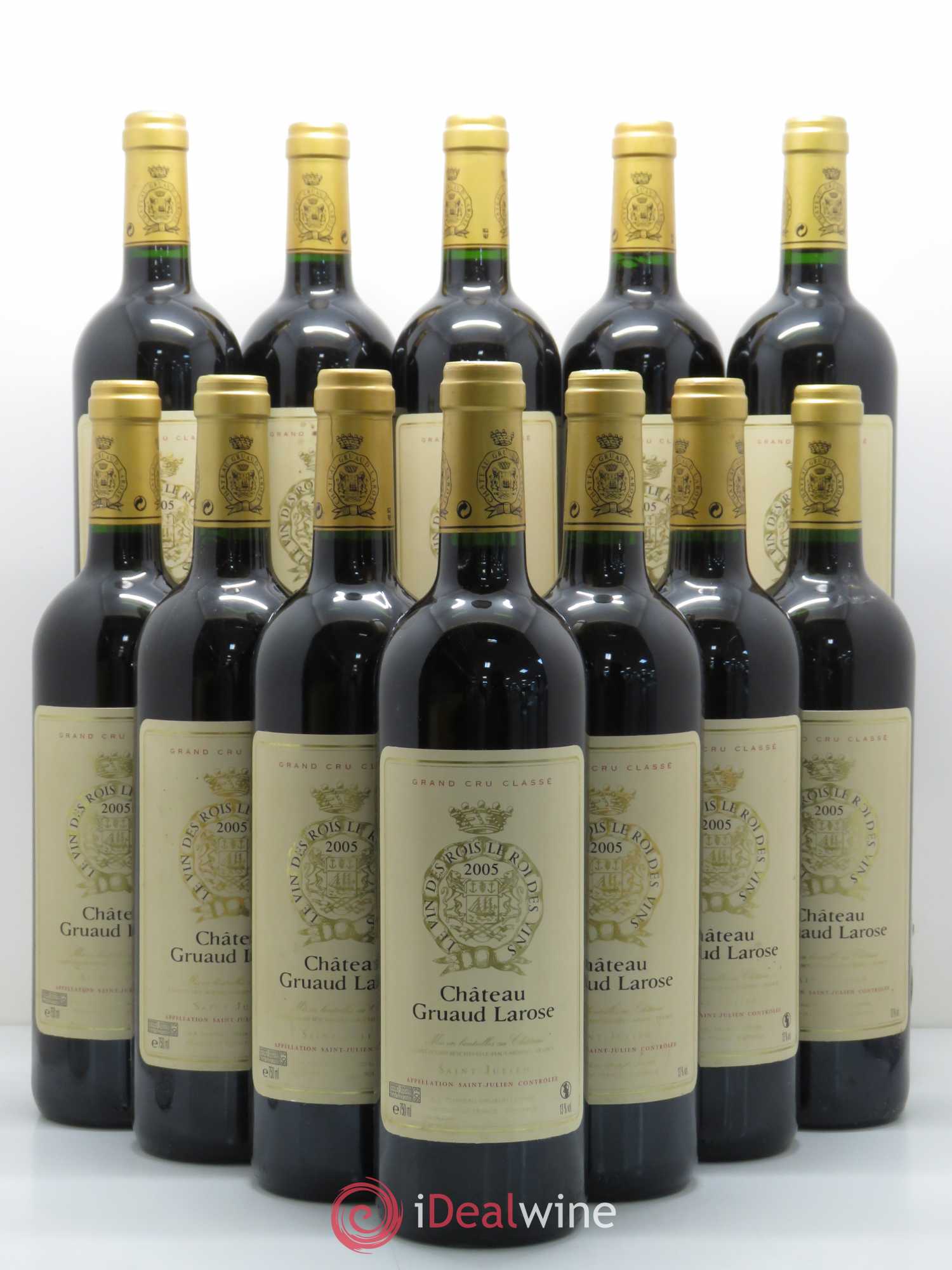 Château Gruaud Larose 2ème Grand Cru Classé 2005 - Lot de 12 bouteilles - 0