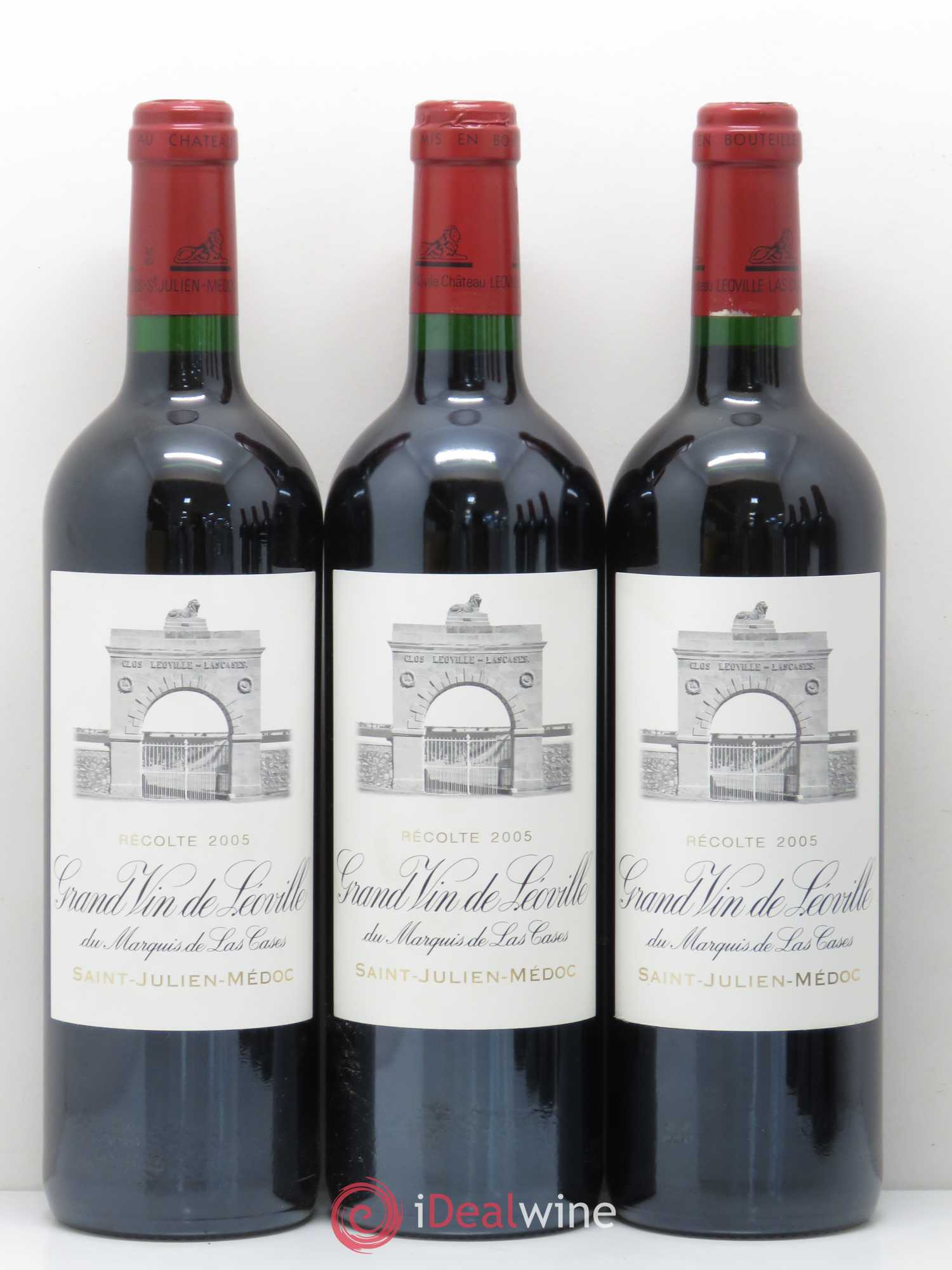 Château Léoville Las Cases 2ème Grand Cru Classé 2005 - Lot de 6 bouteilles - 2