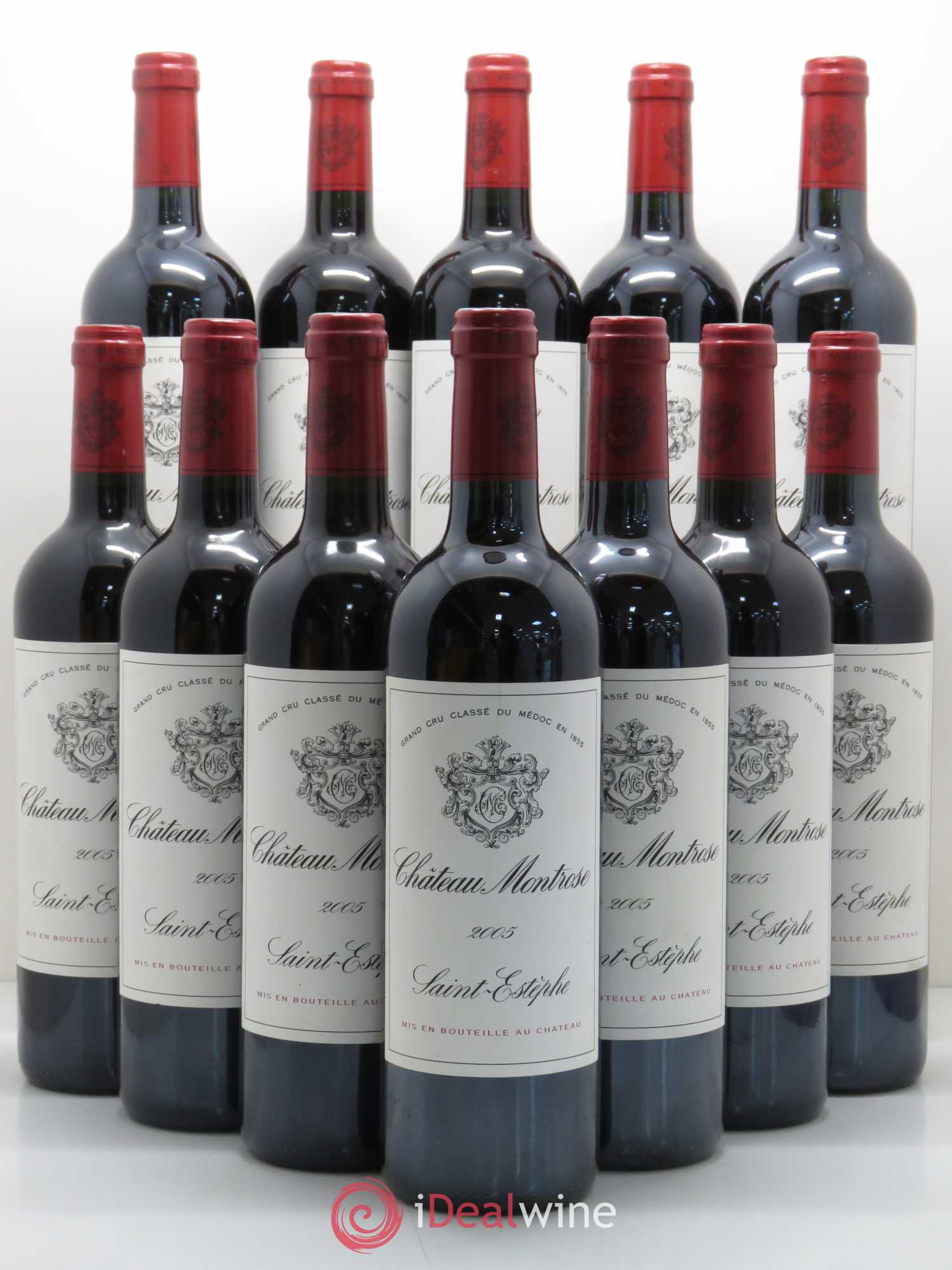 Château Montrose 2ème Grand Cru Classé 2005 - Lot de 12 bouteilles - 0