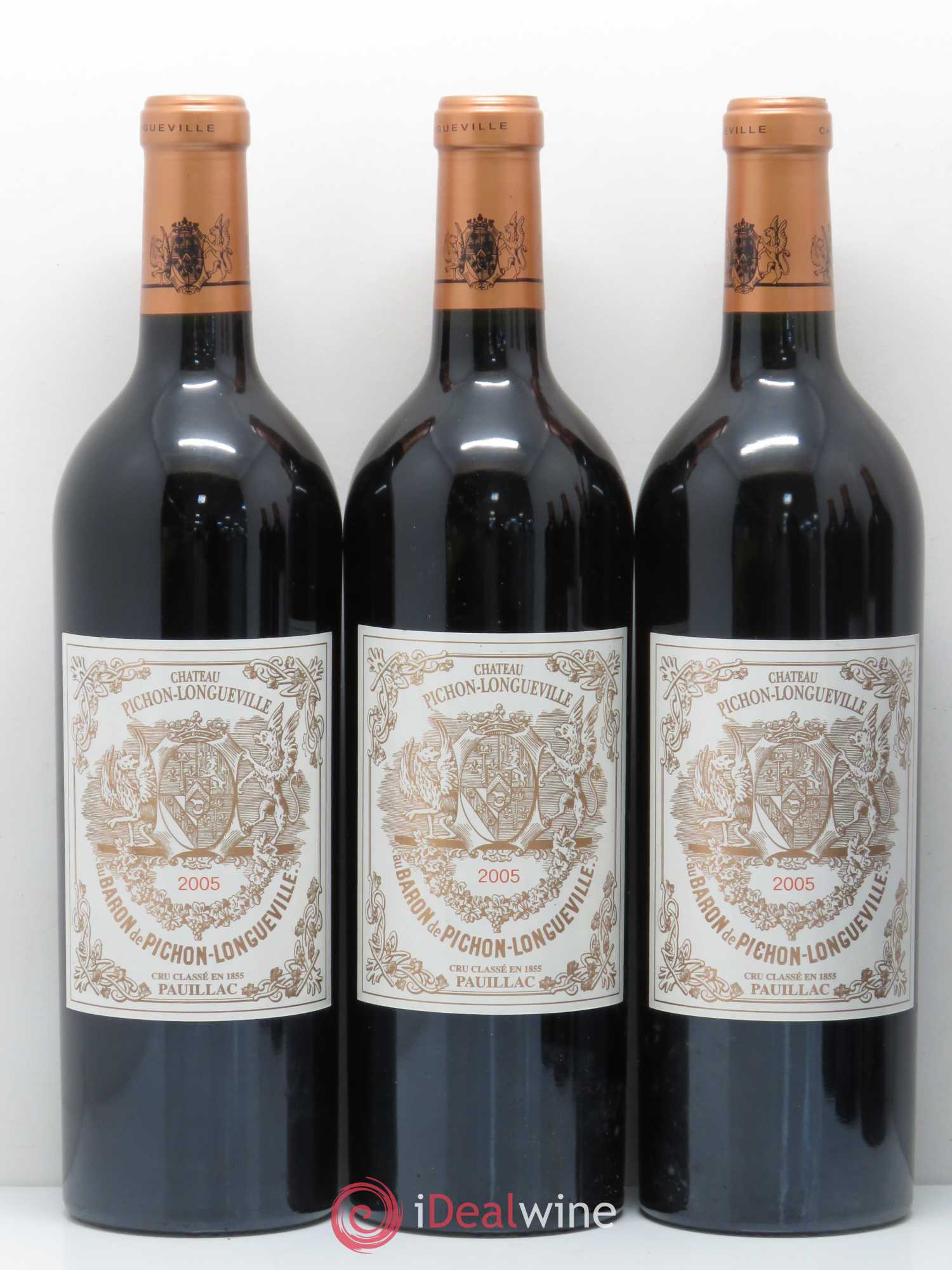 Pichon Longueville Baron 2ème Grand Cru Classé 2005 - Lot de 6 bouteilles - 2