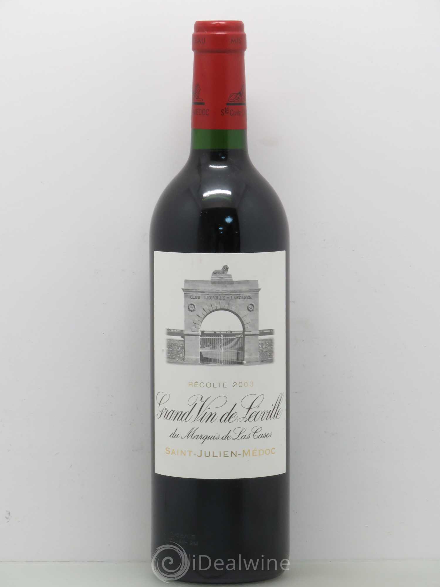 Château Léoville Las Cases 2ème Grand Cru Classé 2003 - Lot de 1 bouteille - 0