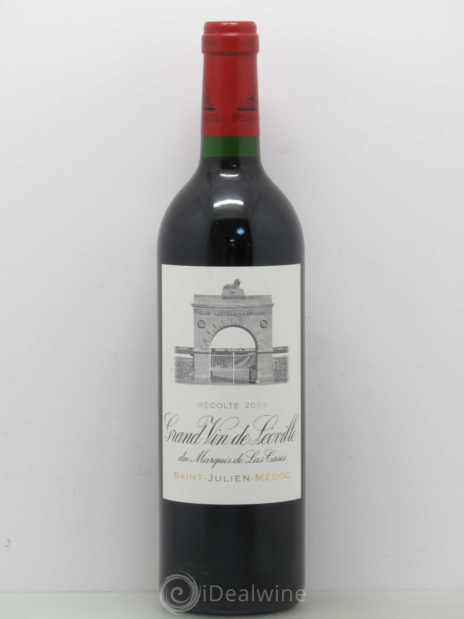 Château Léoville Las Cases 2ème Grand Cru Classé 2003 - Lot de 1 bouteille - 0