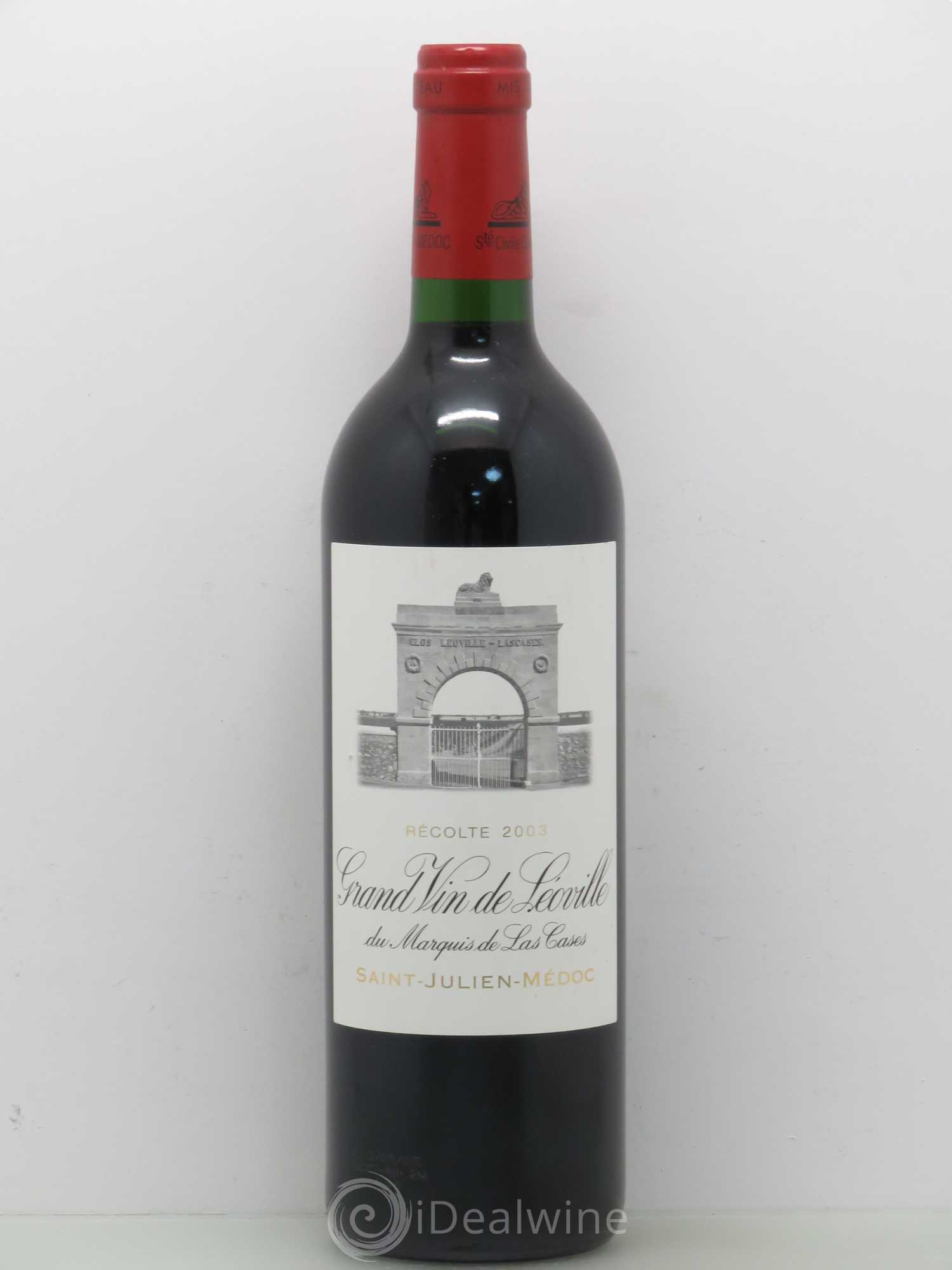 Château Léoville Las Cases 2ème Grand Cru Classé 2003 - Lot de 1 bouteille - 0