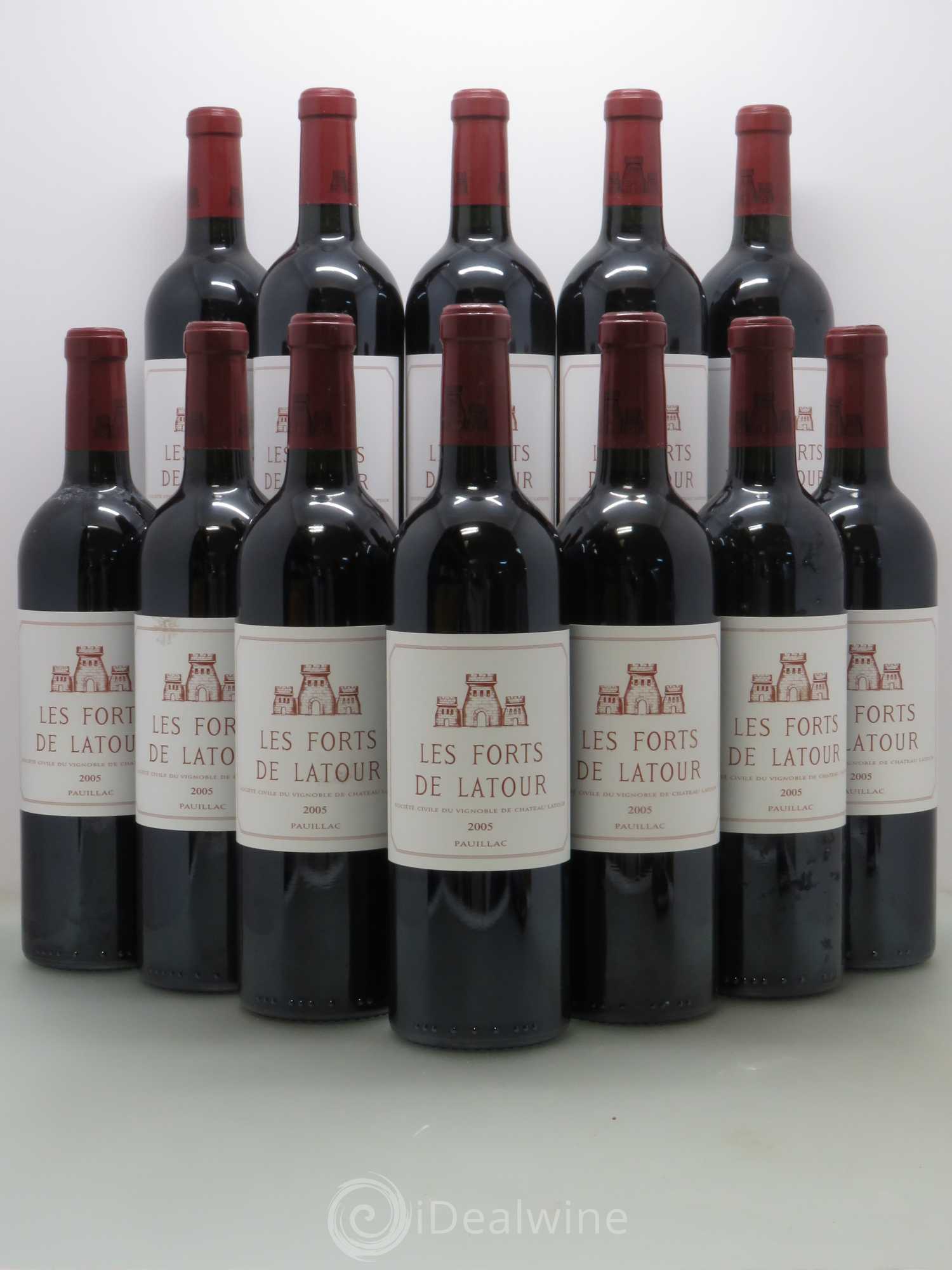 Les Forts de Latour Second Vin 2005 - Lot de 12 bouteilles - 0