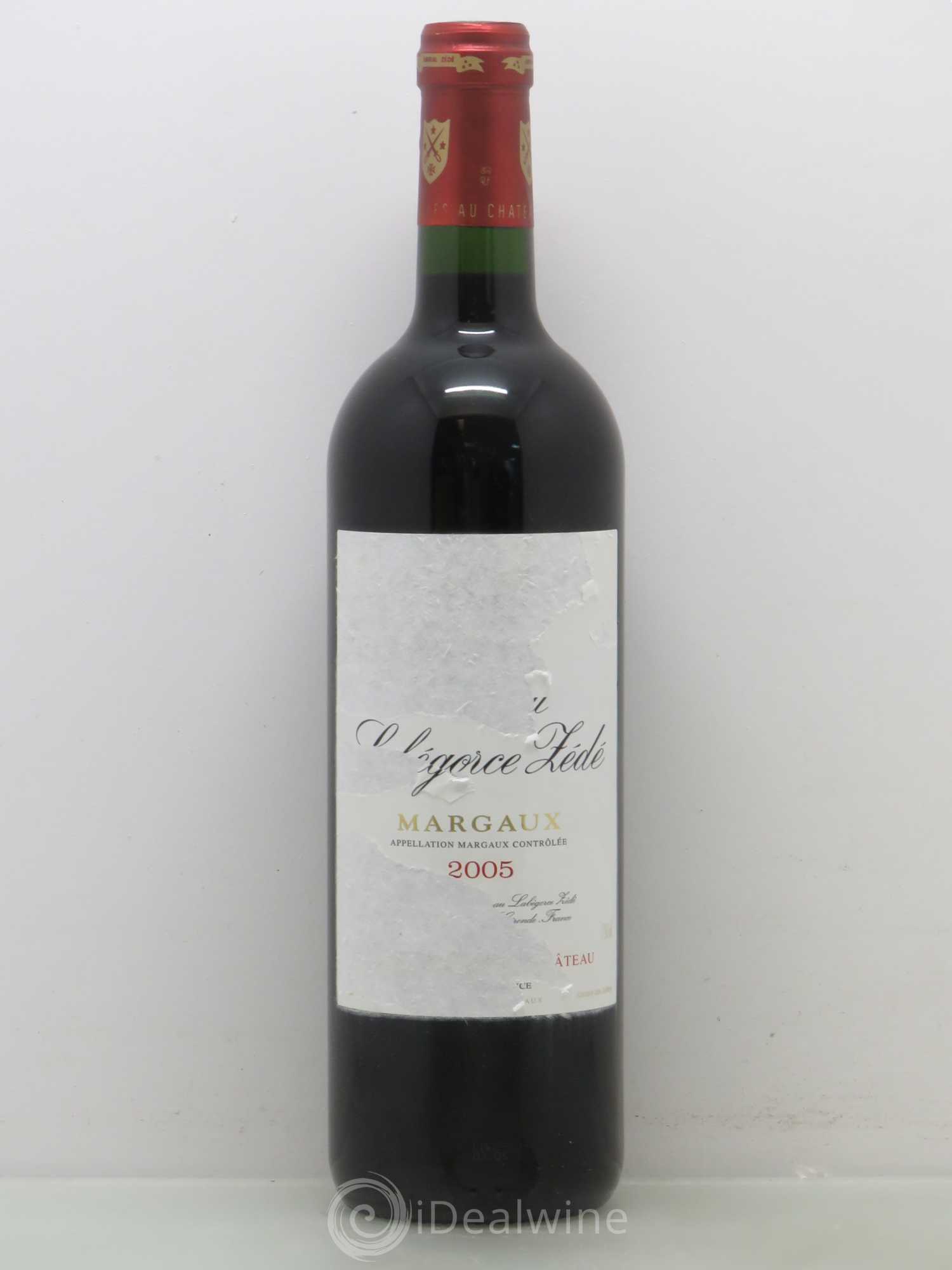 Château Labegorce Zédé Cru Bourgeois 2005 - Lot de 1 bouteille - 0