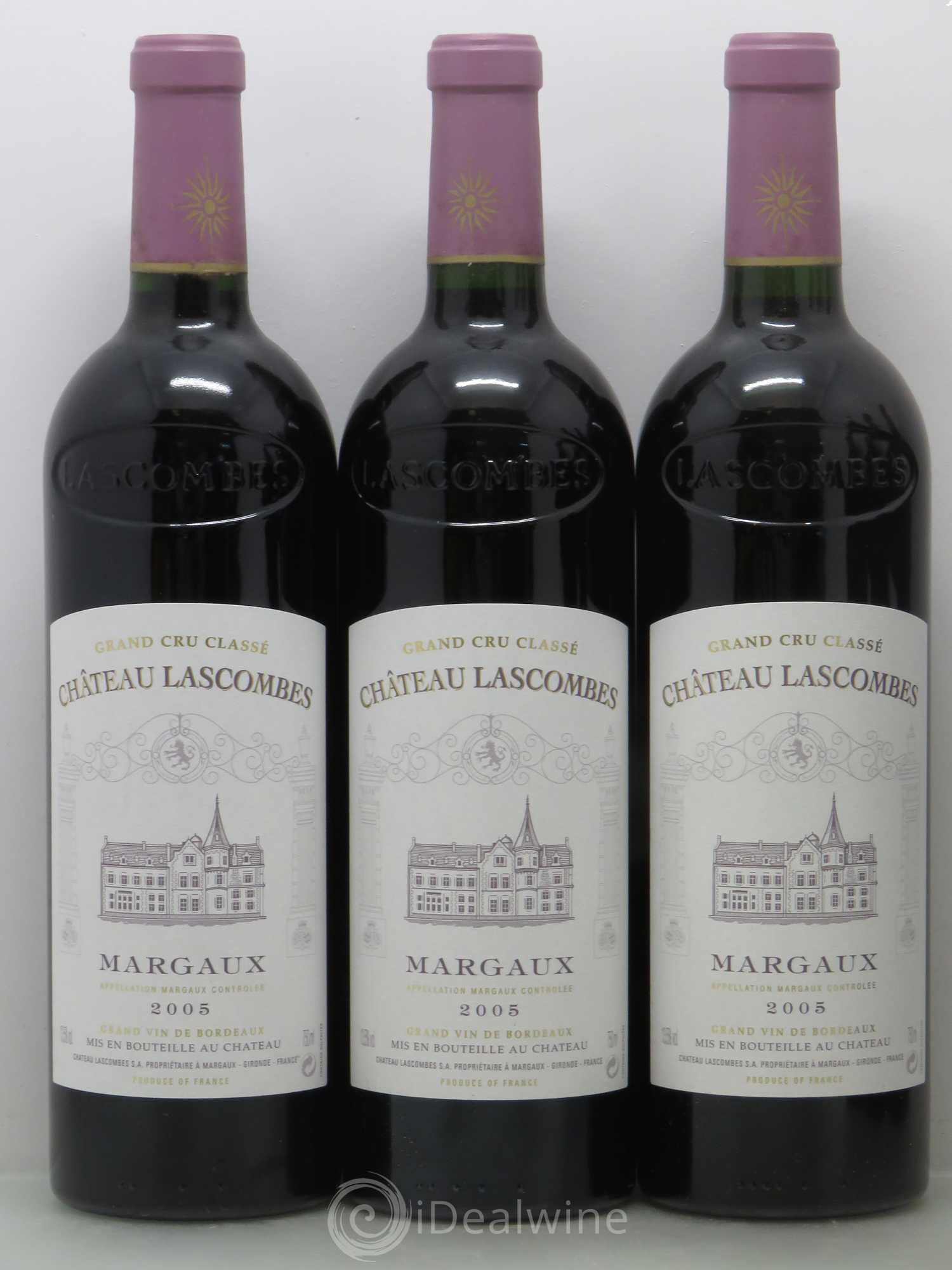 Château Lascombes 2ème Grand Cru Classé 2005 - Lot de 6 bouteilles - 1