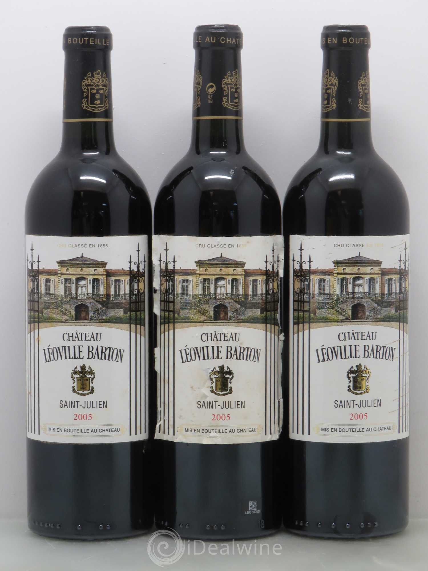 Château Léoville Barton 2ème Grand Cru Classé 2005 - Lot de 6 bouteilles - 2