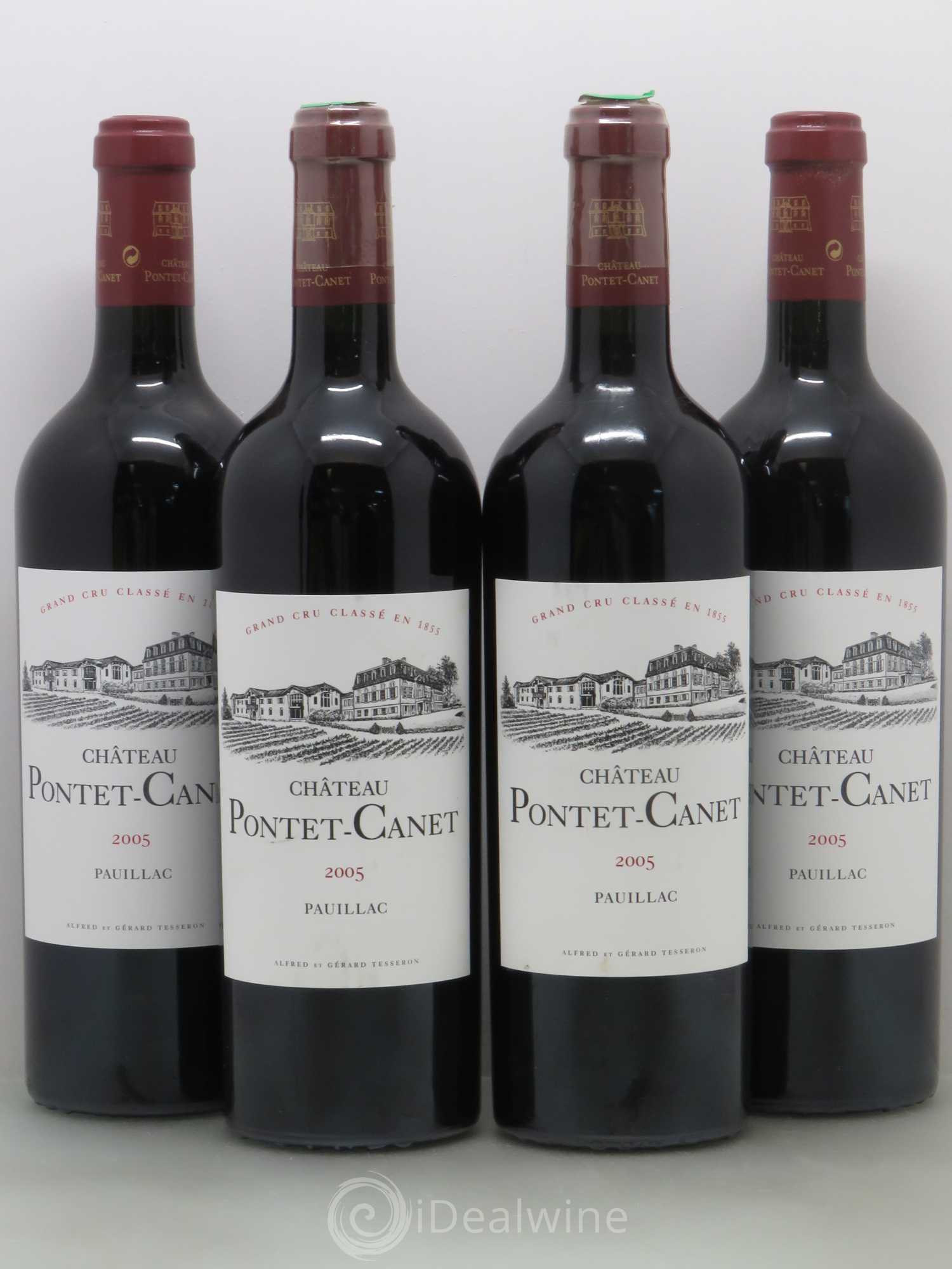 Château Pontet Canet 5ème Grand Cru Classé 2005 - Lot de 10 bouteilles - 3