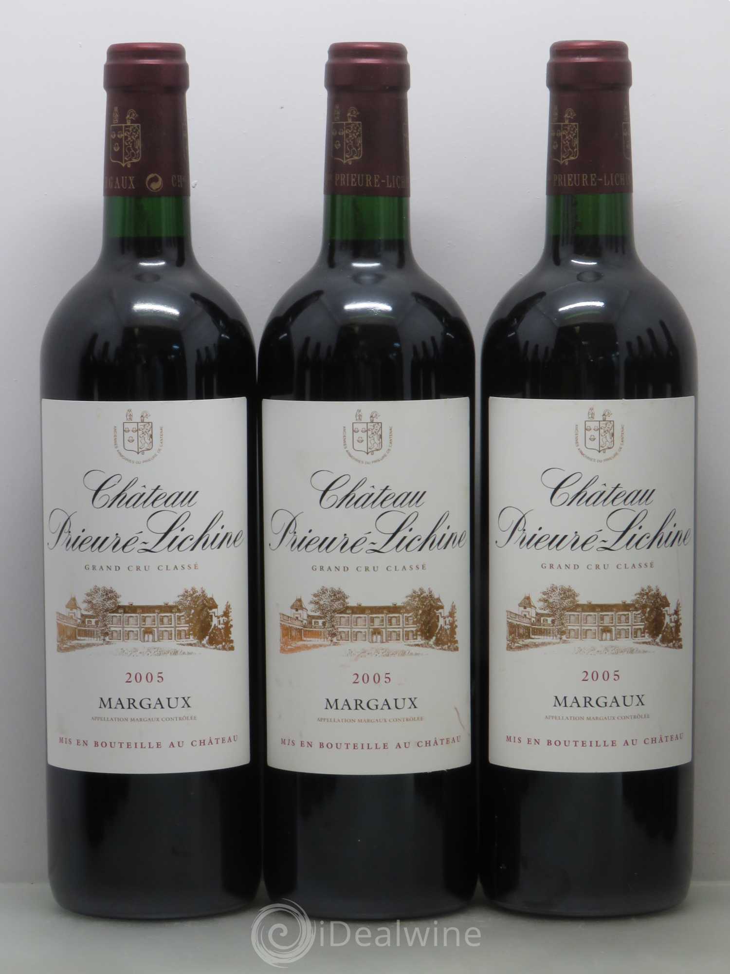 Château Prieuré Lichine 4ème Grand Cru Classé 2005 - Lot de 12 bouteilles - 1