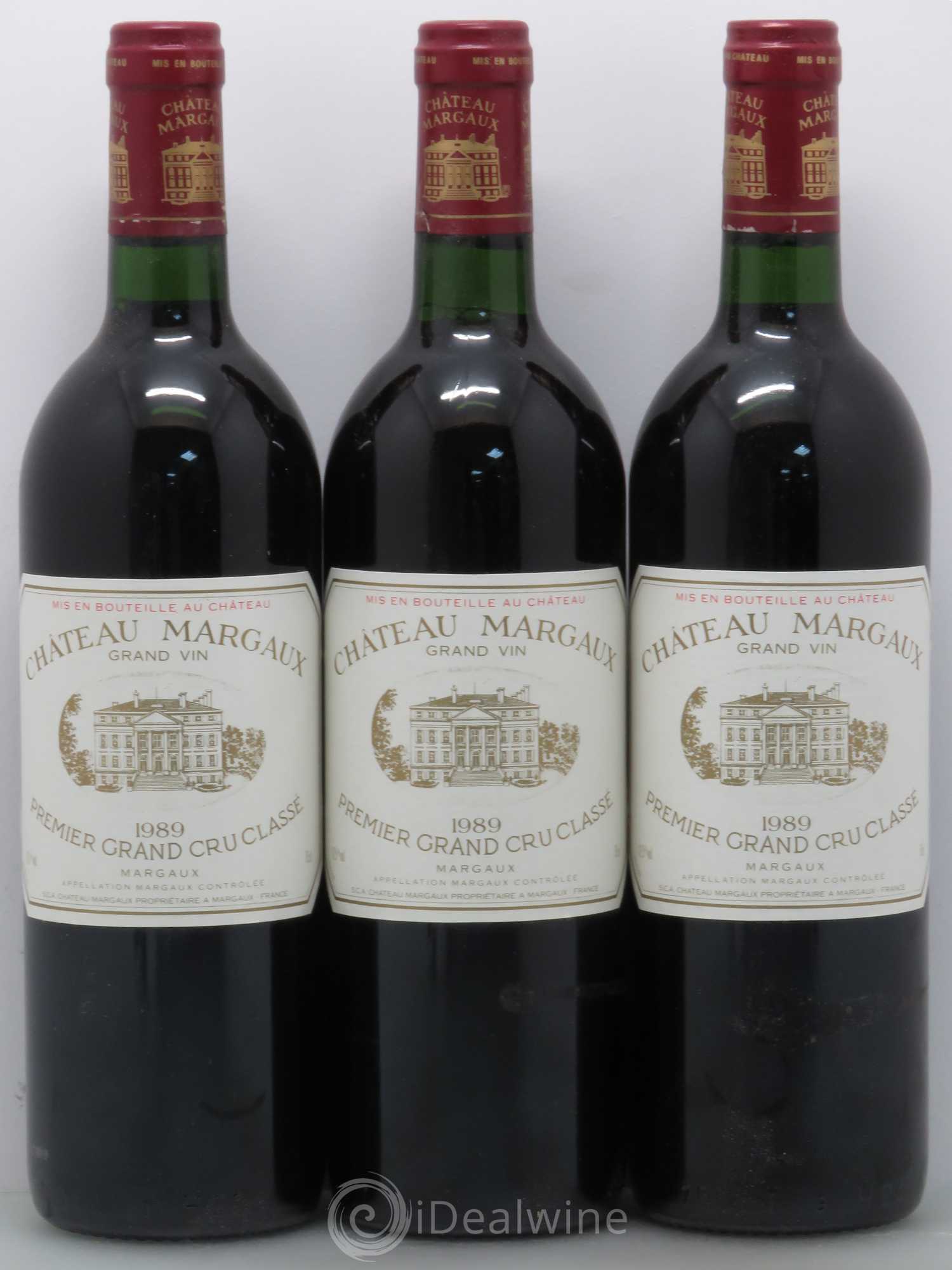Château Margaux 1er Grand Cru Classé 1989 - Lot de 6 bouteilles - 2