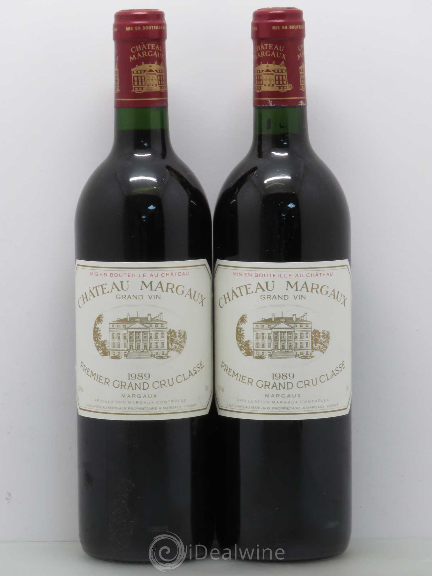 Château Margaux 1er Grand Cru Classé 1989 - Lot de 5 bouteilles - 2