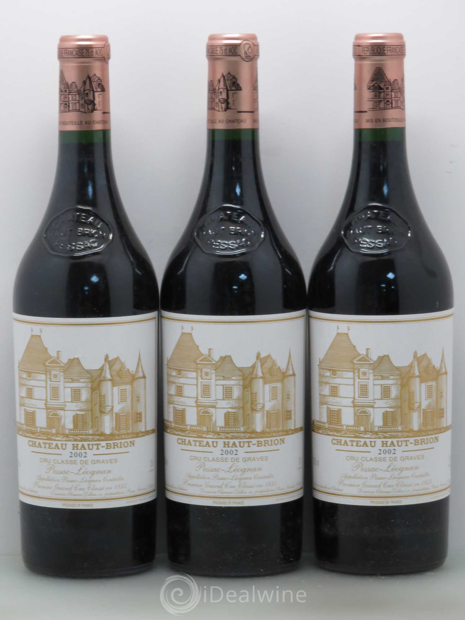 Château Haut Brion 1er Grand Cru Classé 2002 - Lot de 12 bouteilles - 4