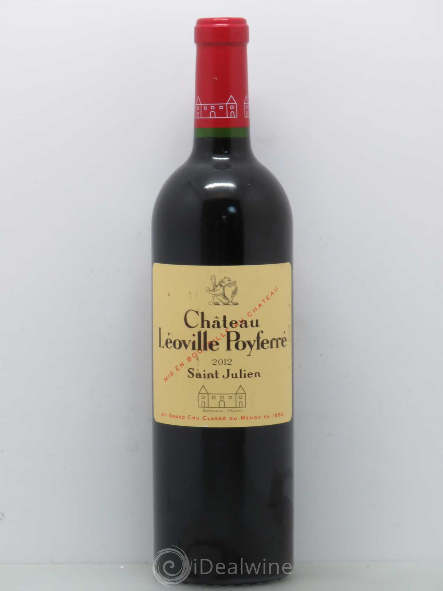 Château Léoville Poyferré 2ème Grand Cru Classé 2012 - Lot de 1 bouteille - 0