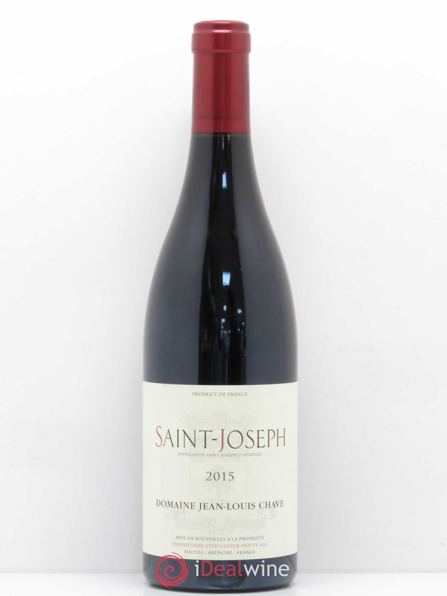 Saint-Joseph Jean-Louis Chave 2015 - Lot de 1 bouteille - 0