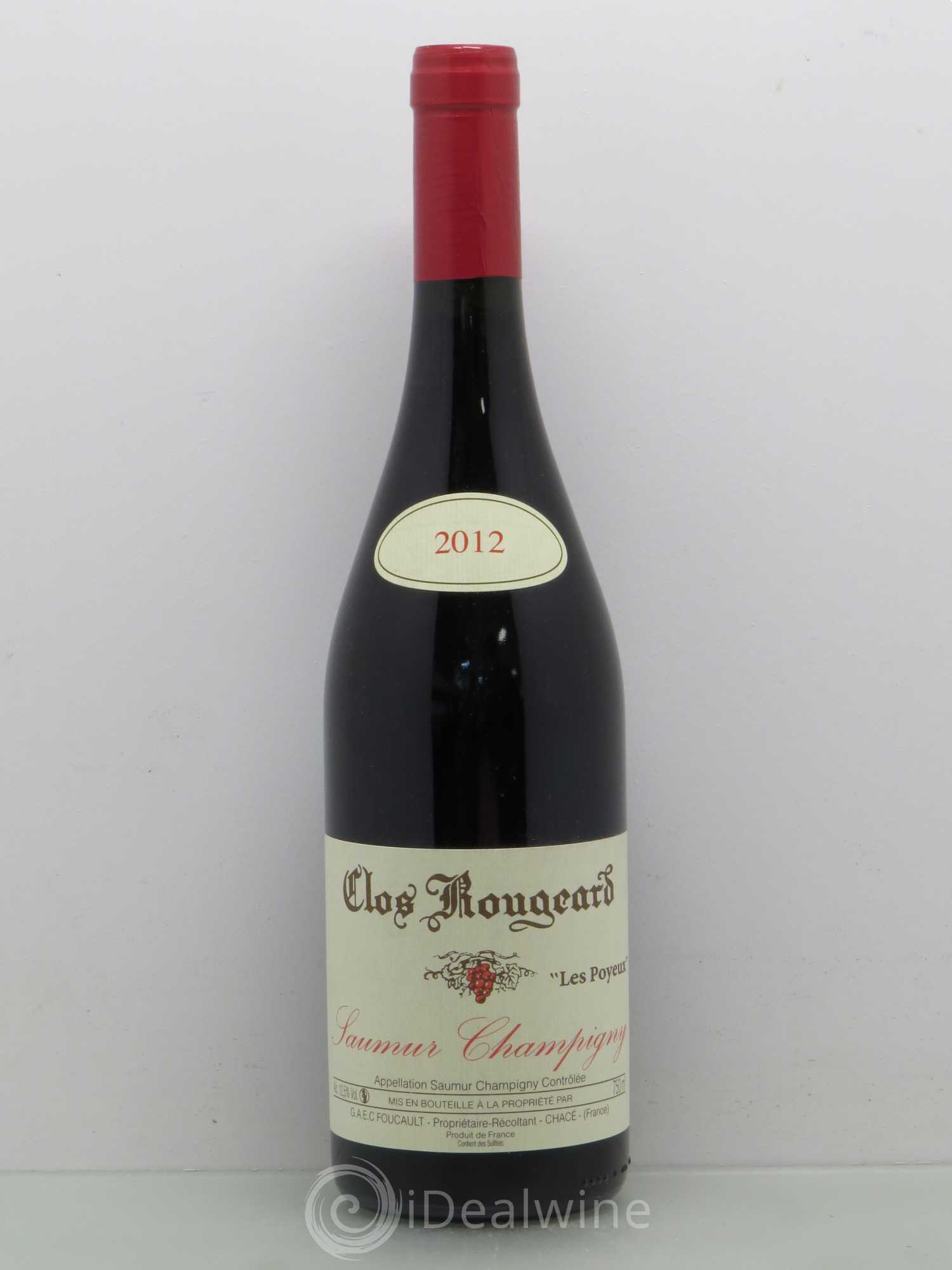 Saumur-Champigny Les Poyeux Clos Rougeard 2012 - Lot de 1 bouteille - 0