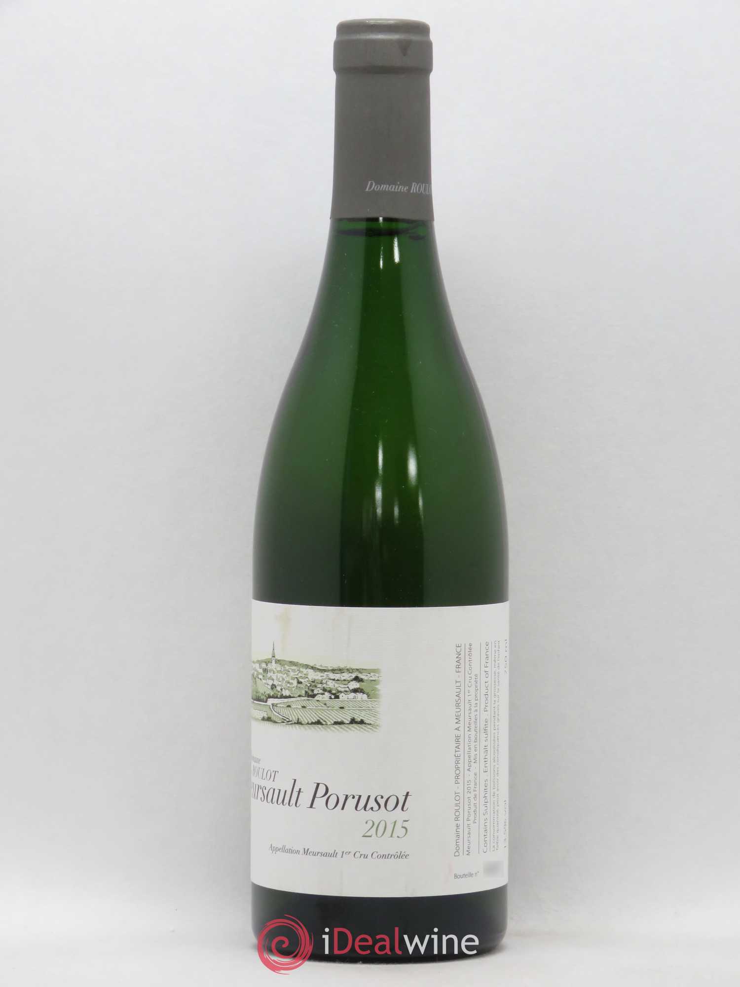 Meursault 1er Cru Le Porusot Roulot (Domaine) 2015 - Lot de 1 bouteille - 1