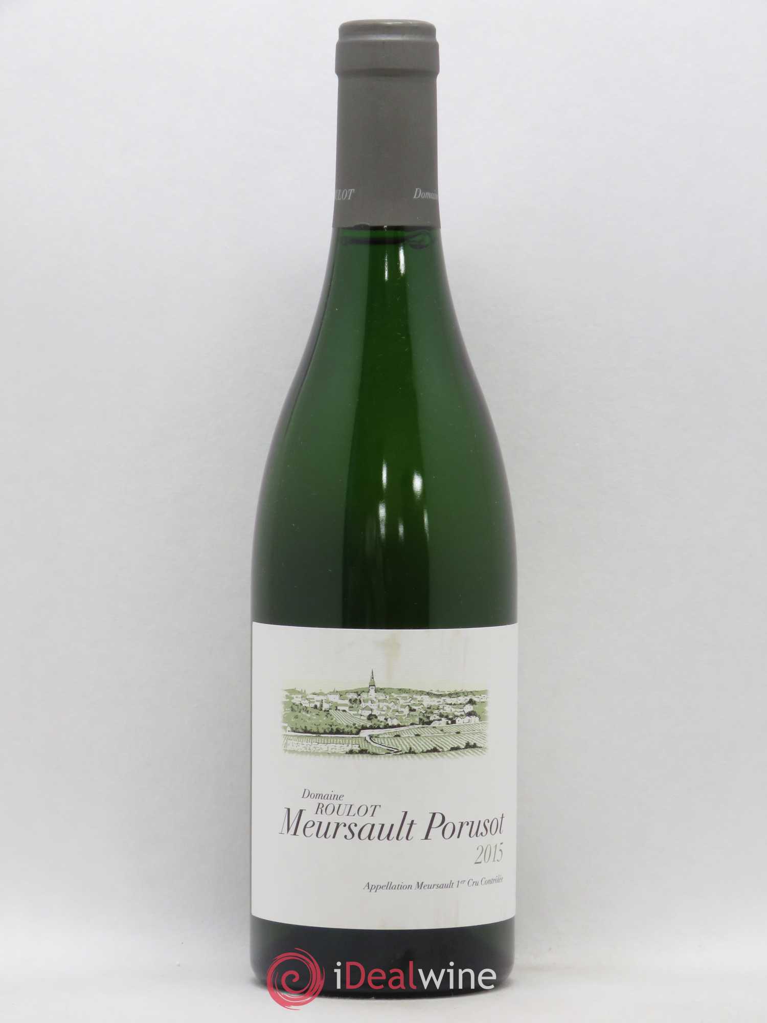 Meursault 1er Cru Le Porusot Roulot (Domaine) 2015 - Lot de 1 bouteille - 0