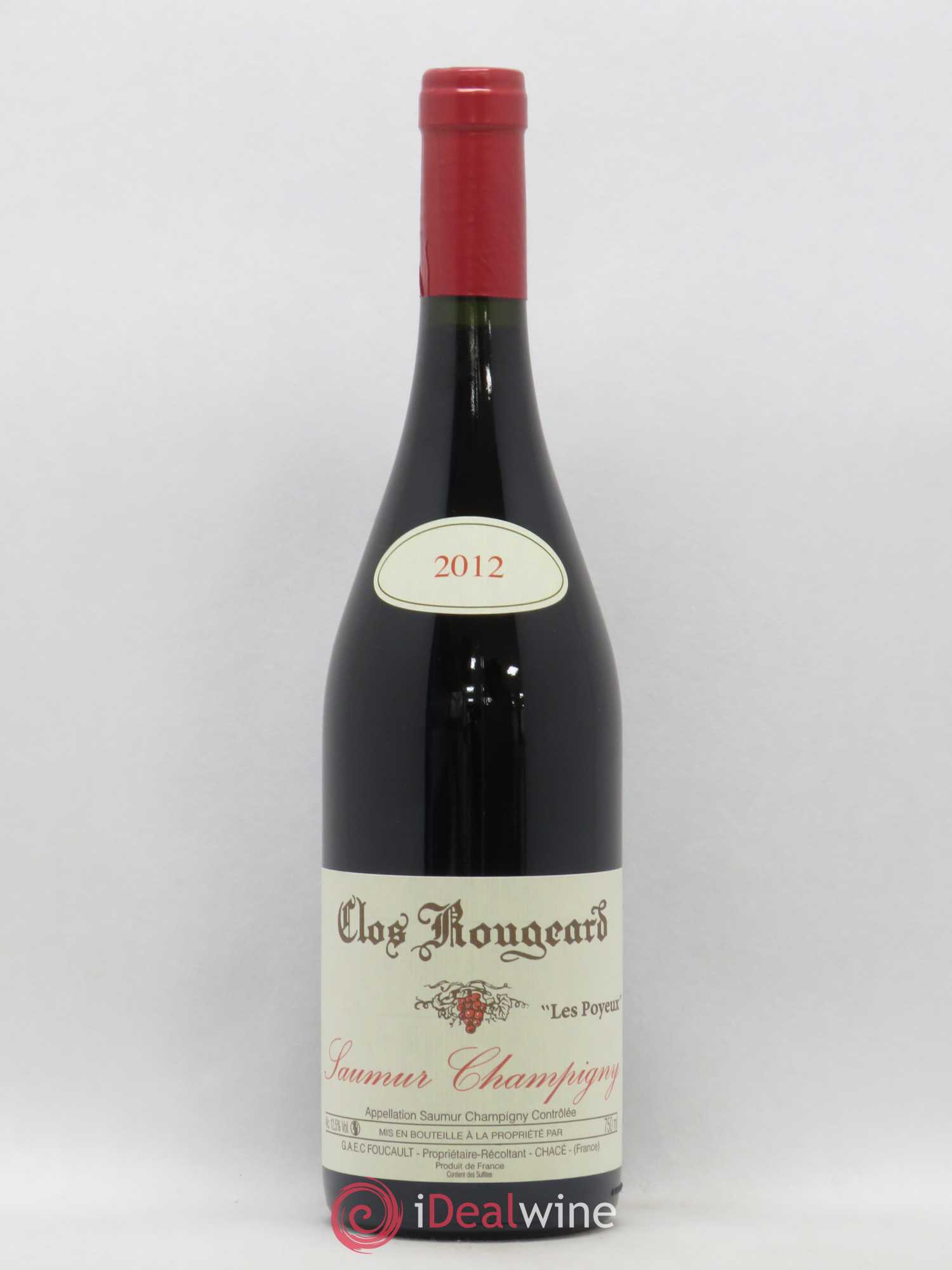 Saumur-Champigny Les Poyeux Clos Rougeard 2012 - Lot de 1 bouteille - 0