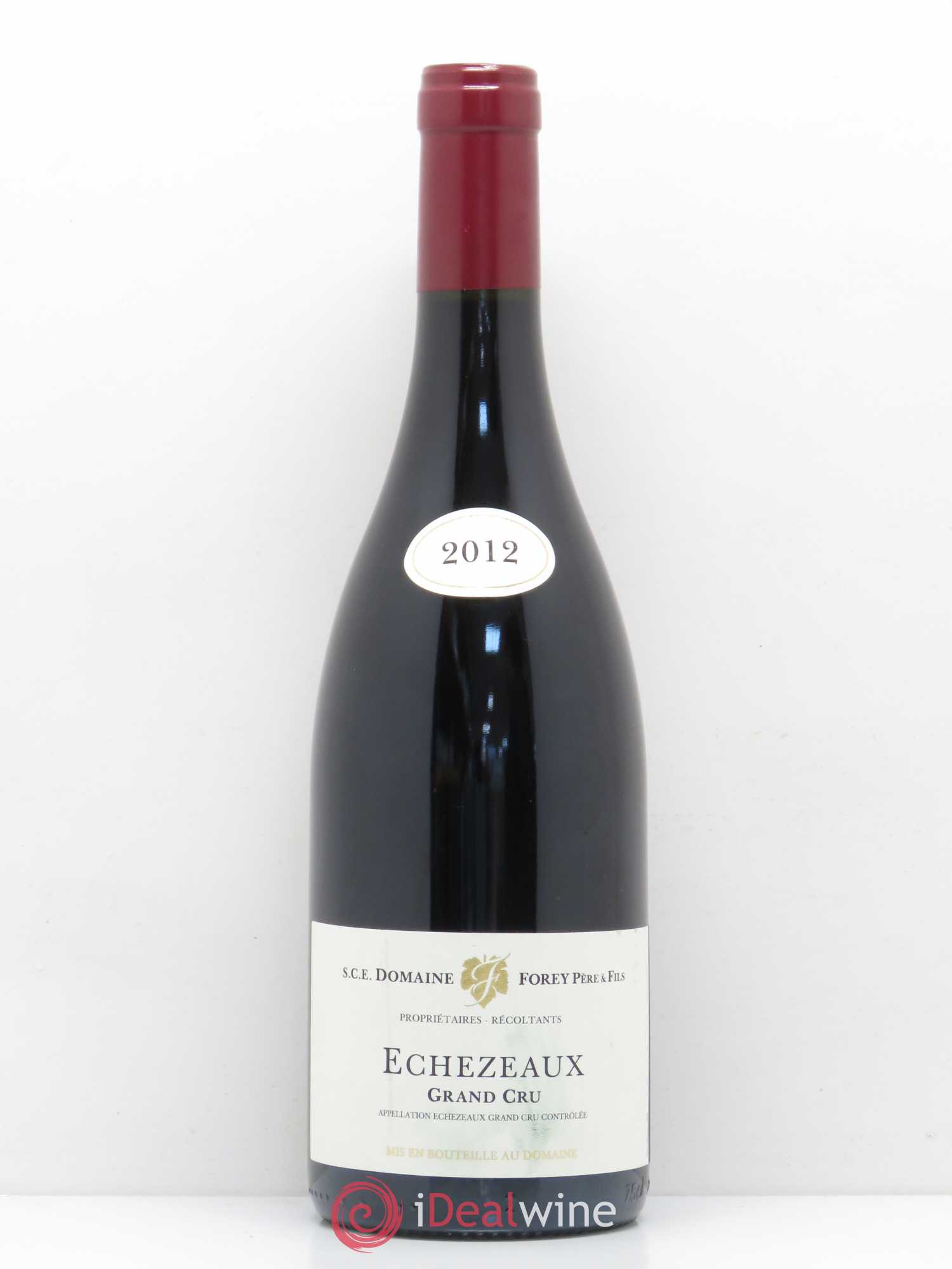 Echezeaux Grand Cru Domaine Forey (sans prix de réserve) 2012 - Posten von 1 Flasche - 0