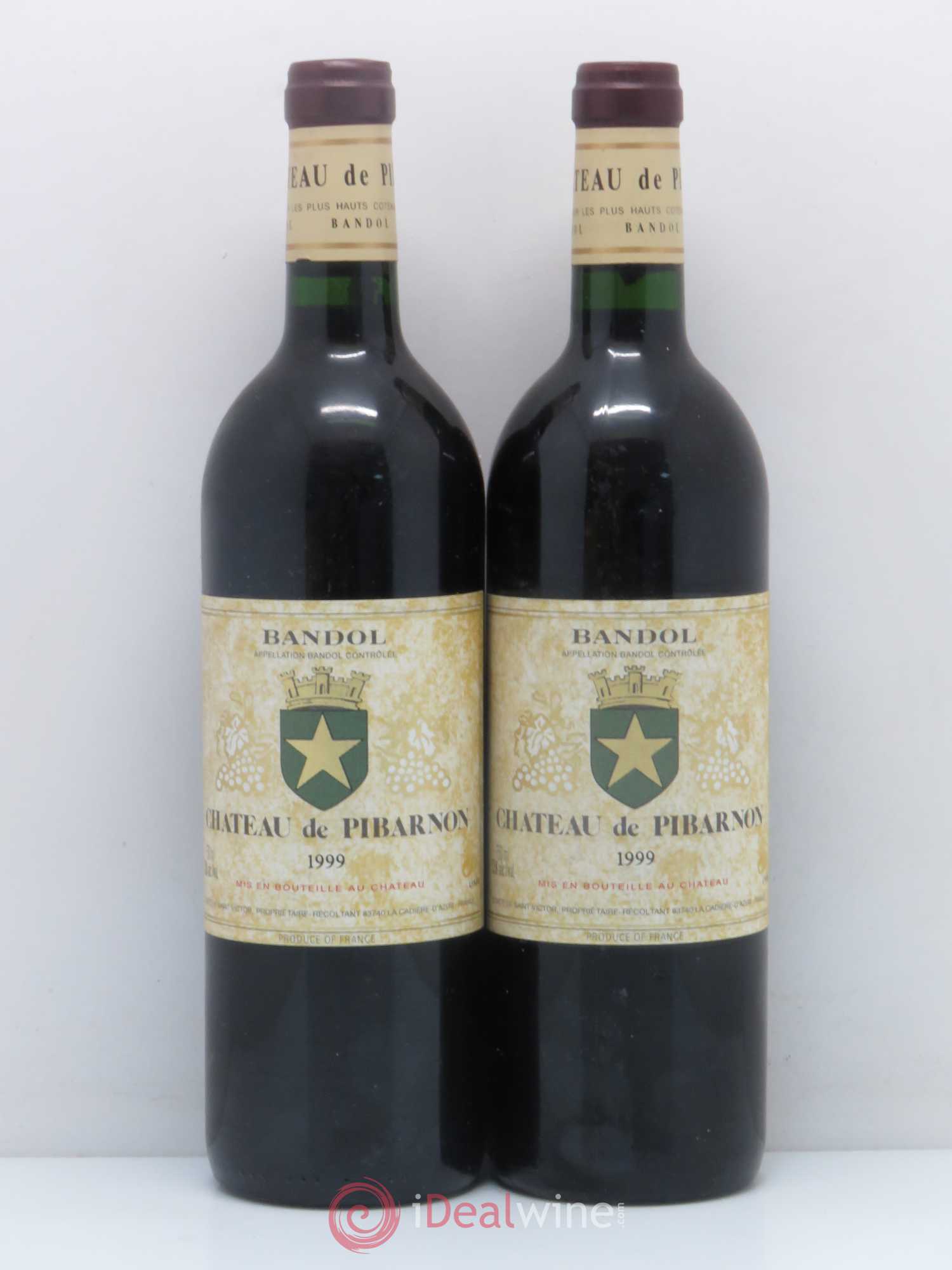 Bandol Château de Pibarnon Comte de Saint-Victor 1999 - Lot de 5 bouteilles - 2