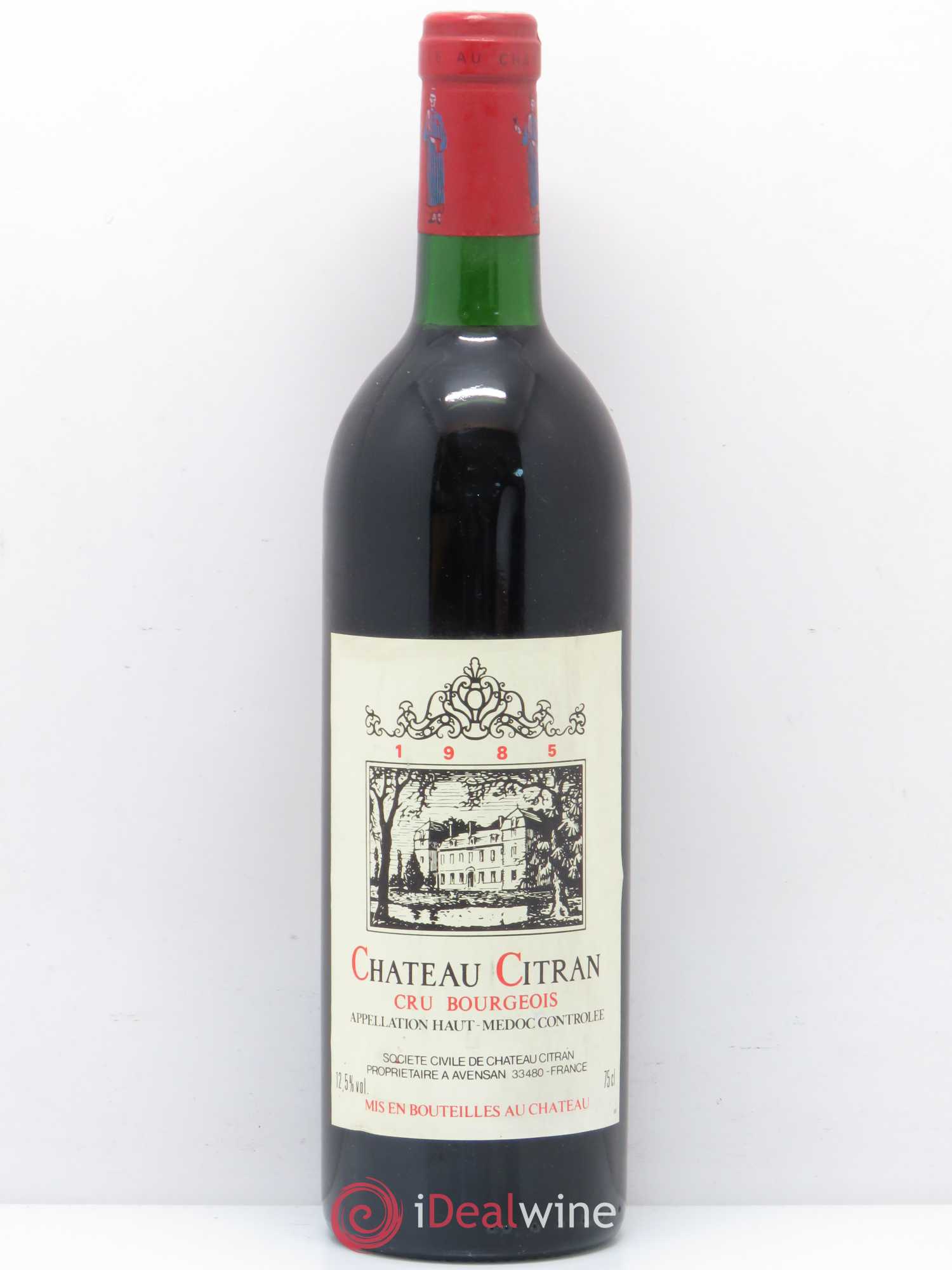 Château Citran Cru Bourgeois 1985 - Lot de 1 bouteille - 0
