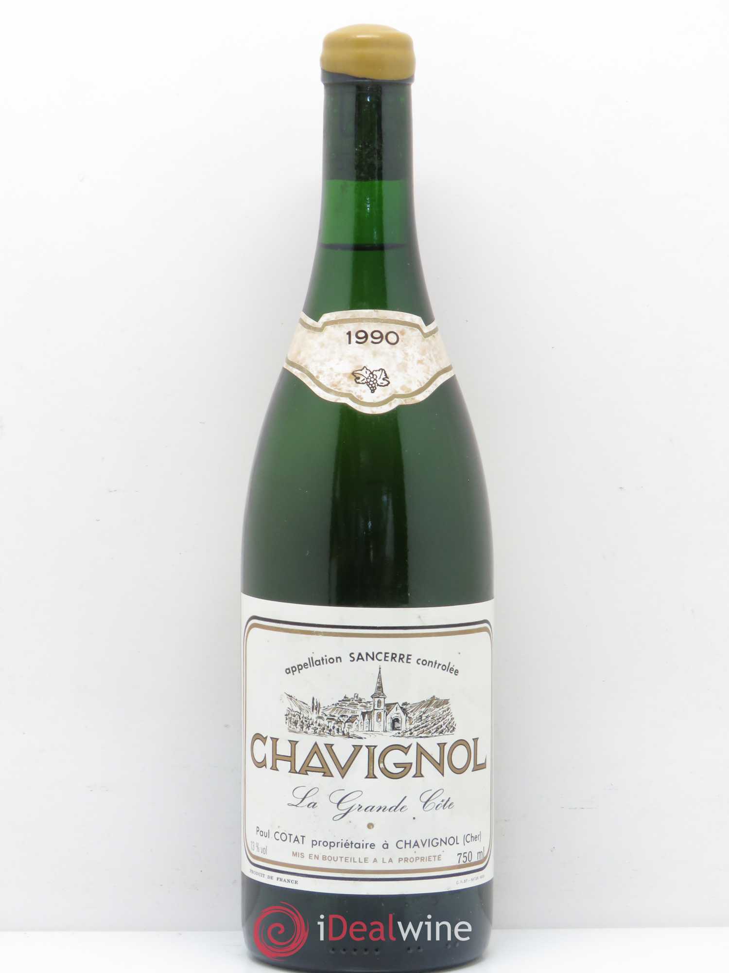 Sancerre La Grande Cote Paul Cotat 1990 - Posten von 1 Flasche - 0