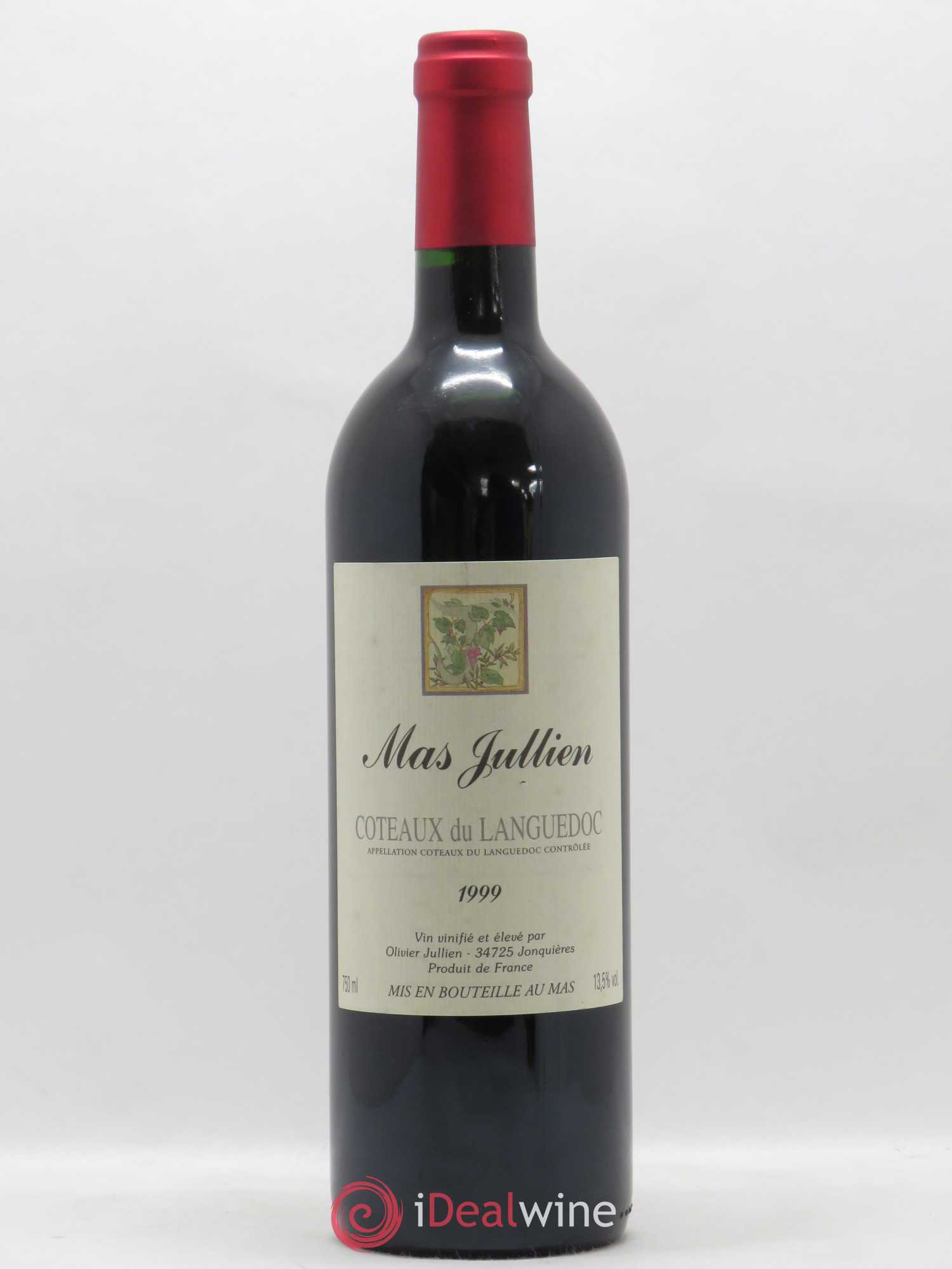 Terrasses du Larzac Mas Jullien Olivier Jullien 1999 - Lot de 1 bouteille - 0