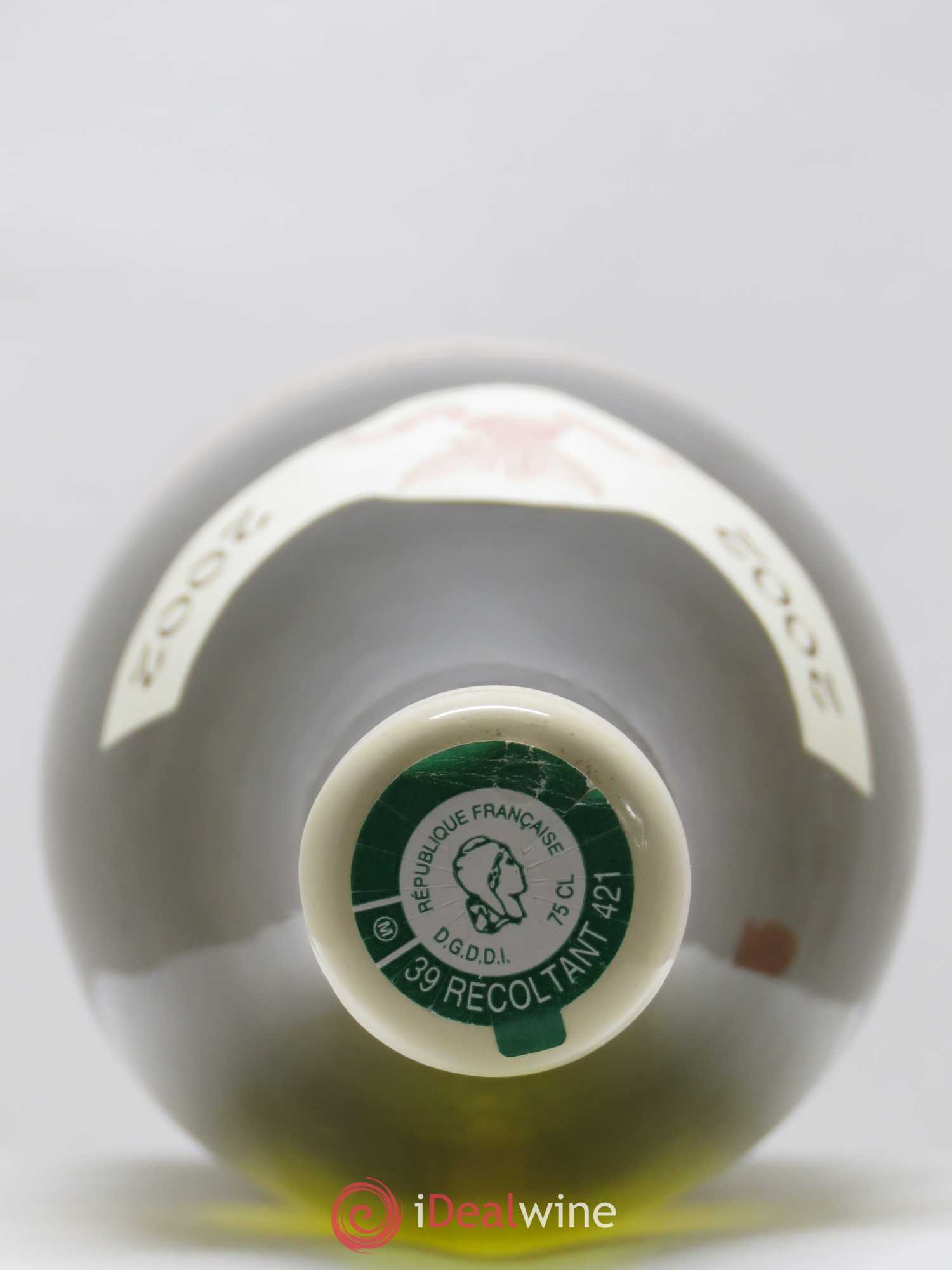 Arbois-Pupillin Chardonnay (cire blanche) Overnoy-Houillon (Domaine) 2002 - Lot de 1 bouteille - 1