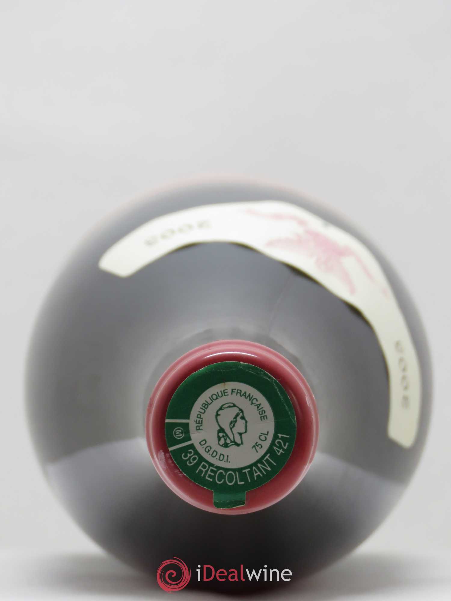 Arbois-Pupillin Poulsard (cire rouge) Overnoy-Houillon (Domaine) 2005 - Lot de 1 bouteille - 1