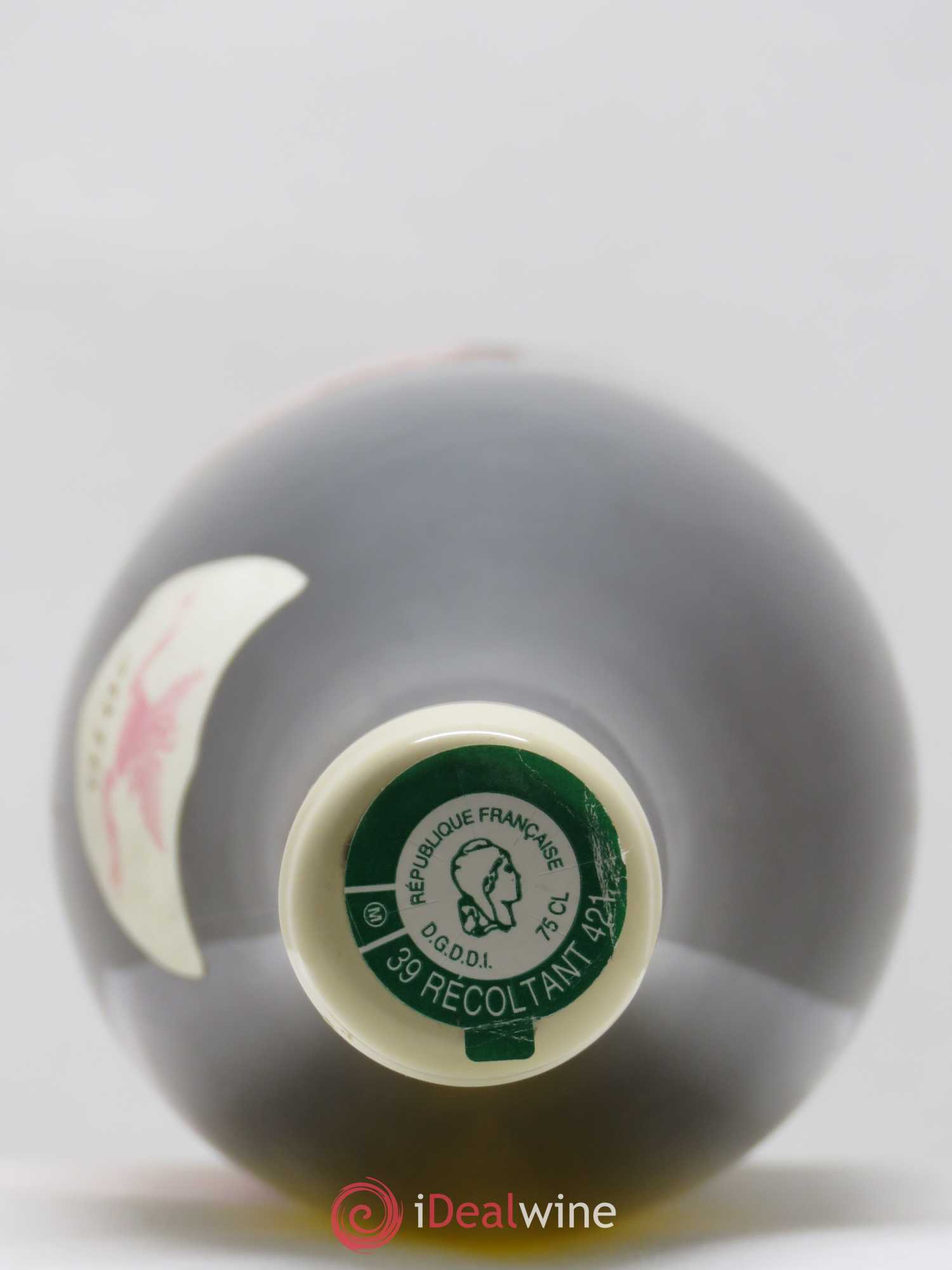 Arbois-Pupillin Chardonnay (cire blanche) Overnoy-Houillon (Domaine) 2010 - Lot de 1 bouteille - 1