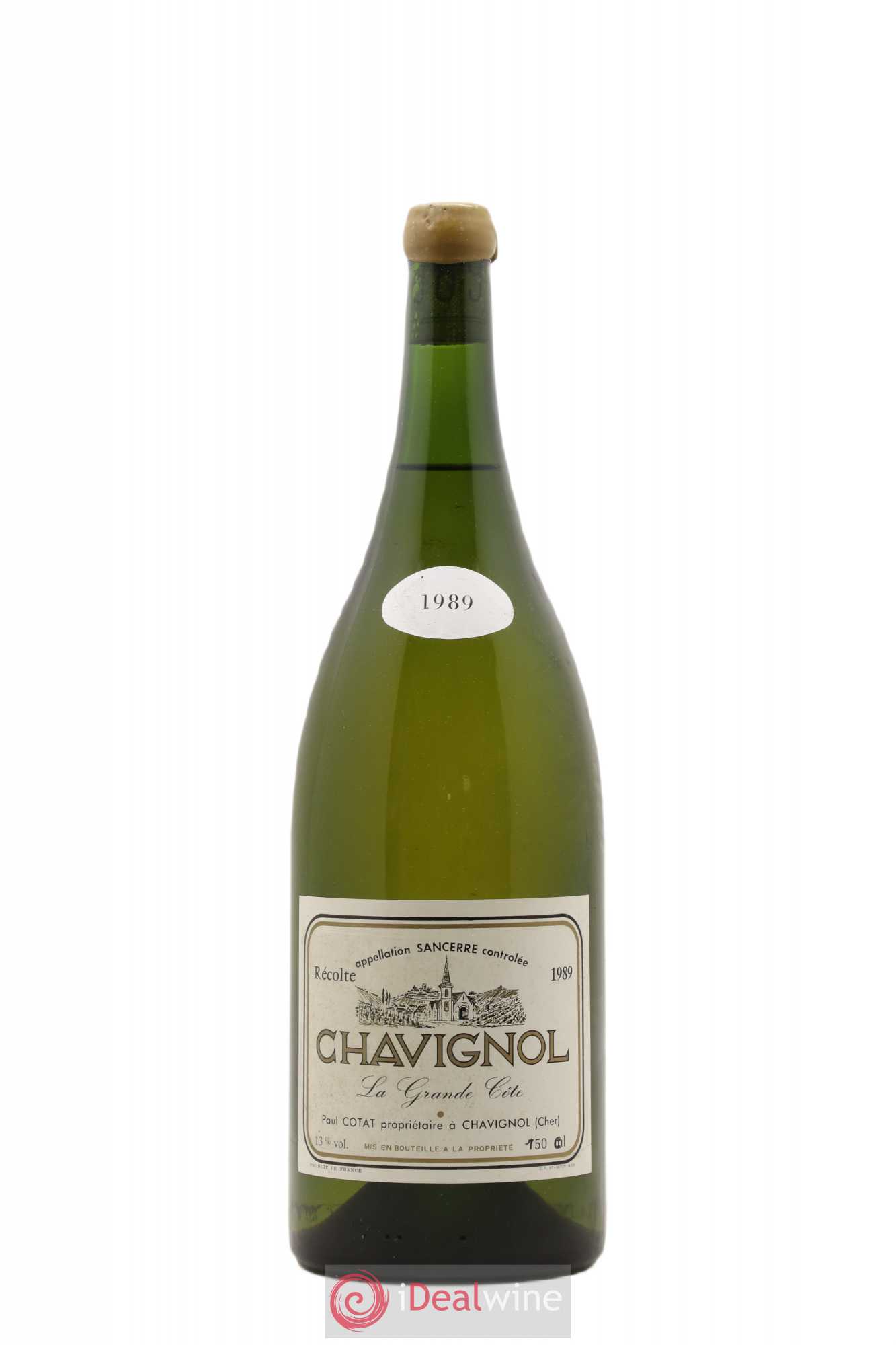 Sancerre La Grande Côte Paul Cotat (Domaine François Cotat) 1989 - Posten von 1 Magnum - 0