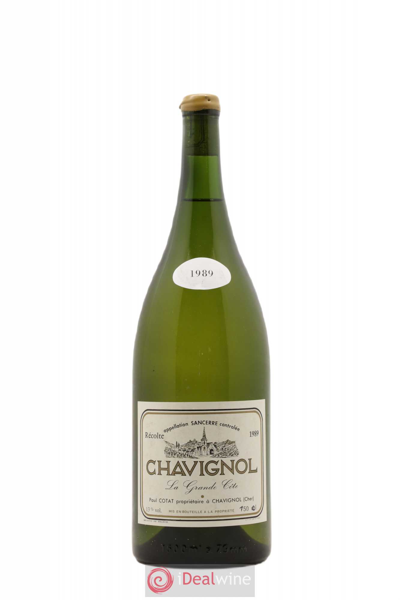 Sancerre La Grande Côte Paul Cotat (Domaine François Cotat) 1989 - Posten von 1 Magnum - 0