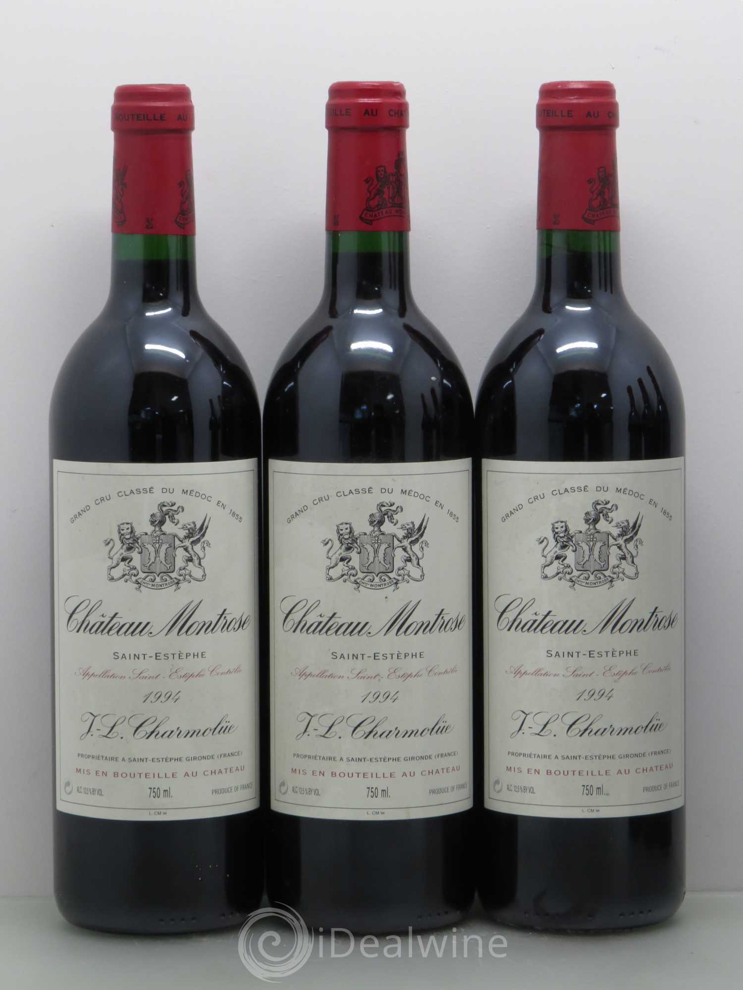 Château Montrose 2ème Grand Cru Classé 1994 - Lot de 6 bouteilles - 1