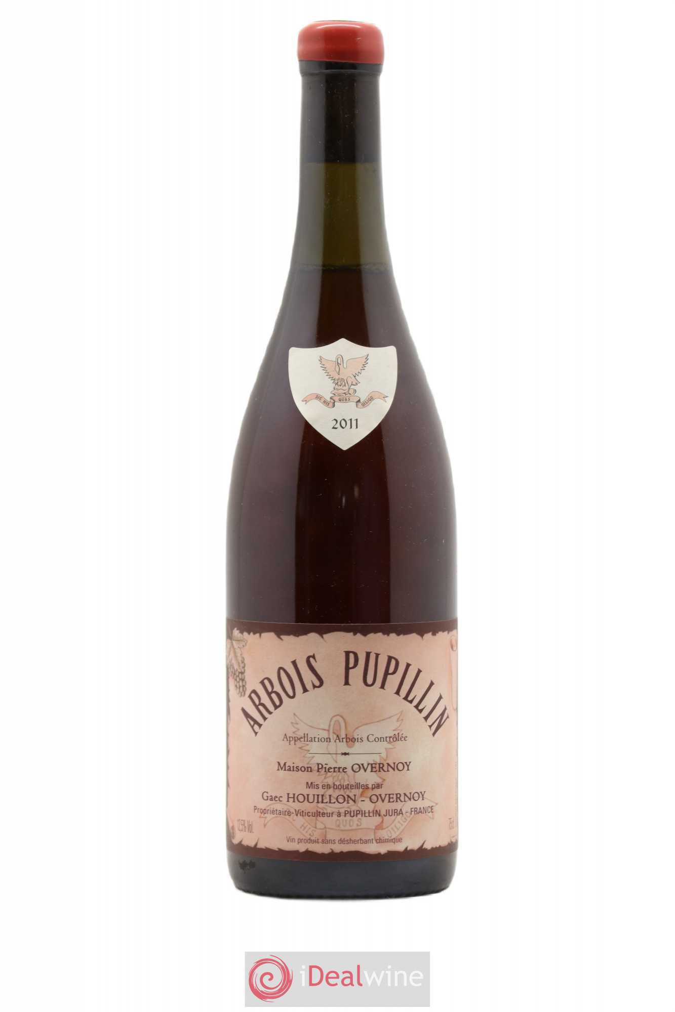 Arbois-Pupillin Poulsard (cire rouge) Overnoy-Houillon (Domaine) 2011 - Lot de 1 bouteille - 0