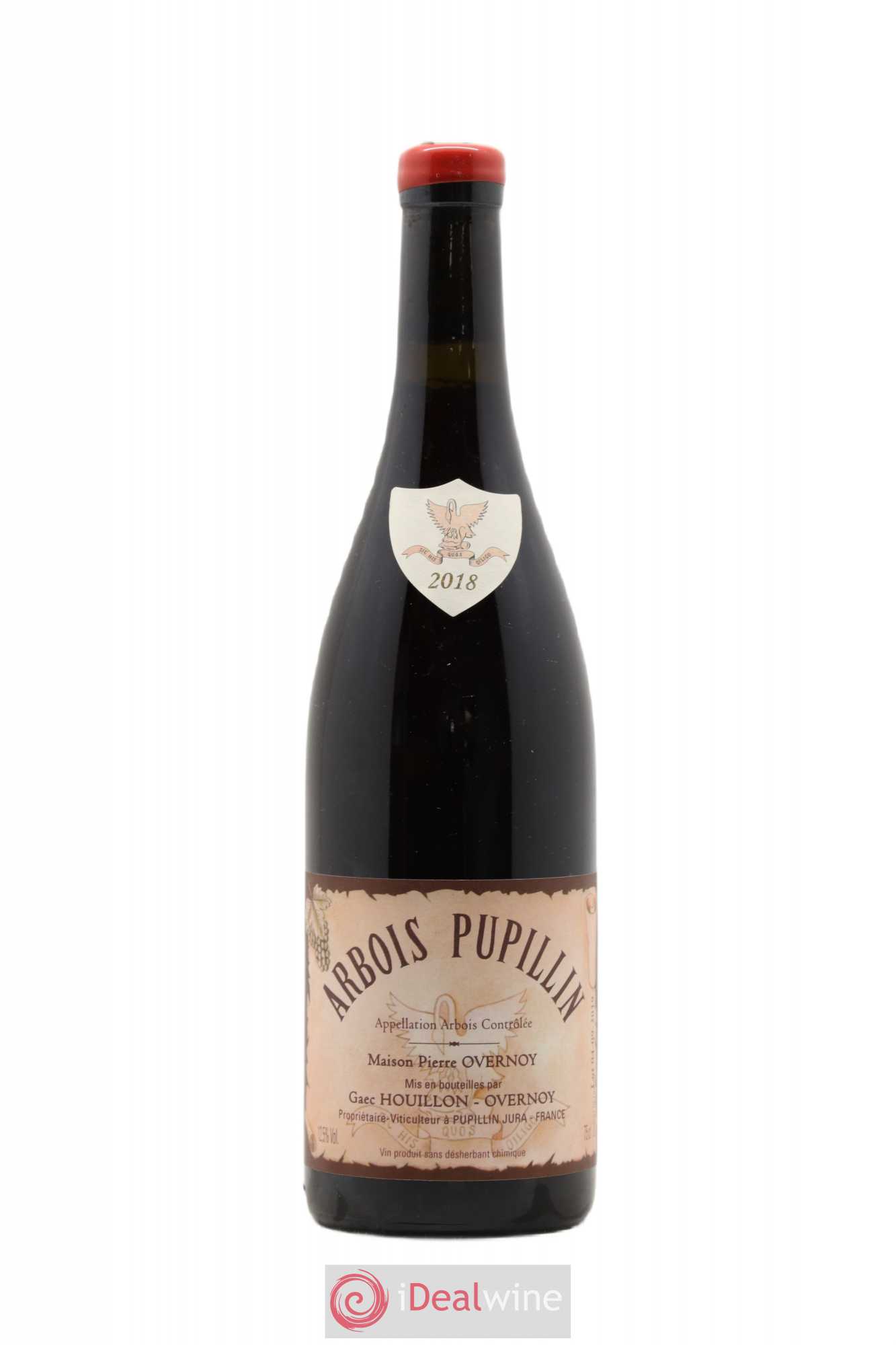Arbois-Pupillin Poulsard (cire rouge) Overnoy-Houillon (Domaine) 2018 - Lot de 1 bouteille - 0