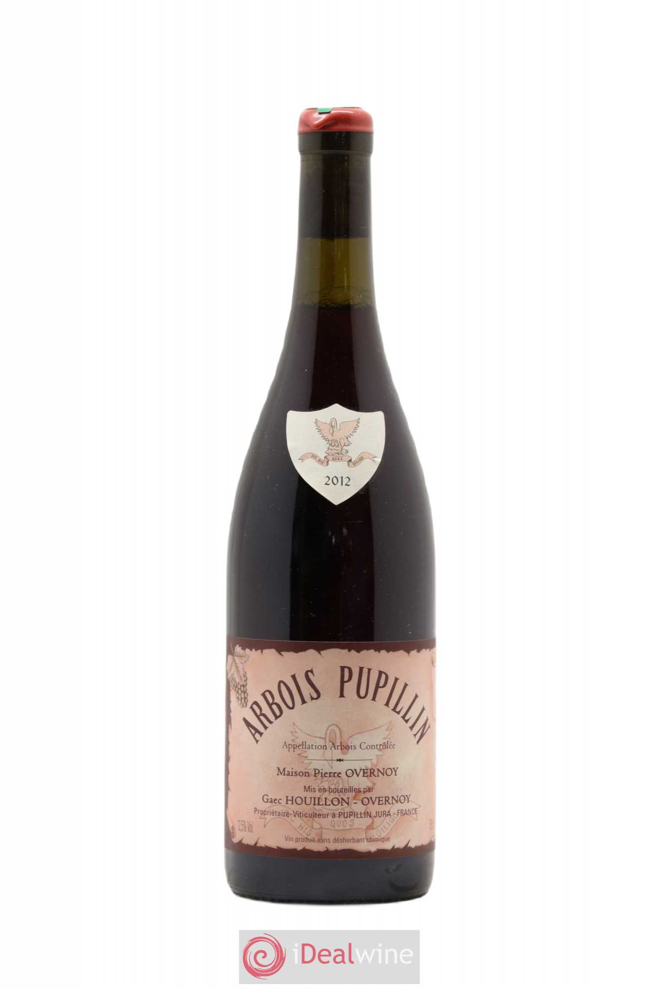 Arbois-Pupillin Poulsard (cire rouge) Overnoy-Houillon (Domaine) 2012 - Lot de 1 bouteille - 0